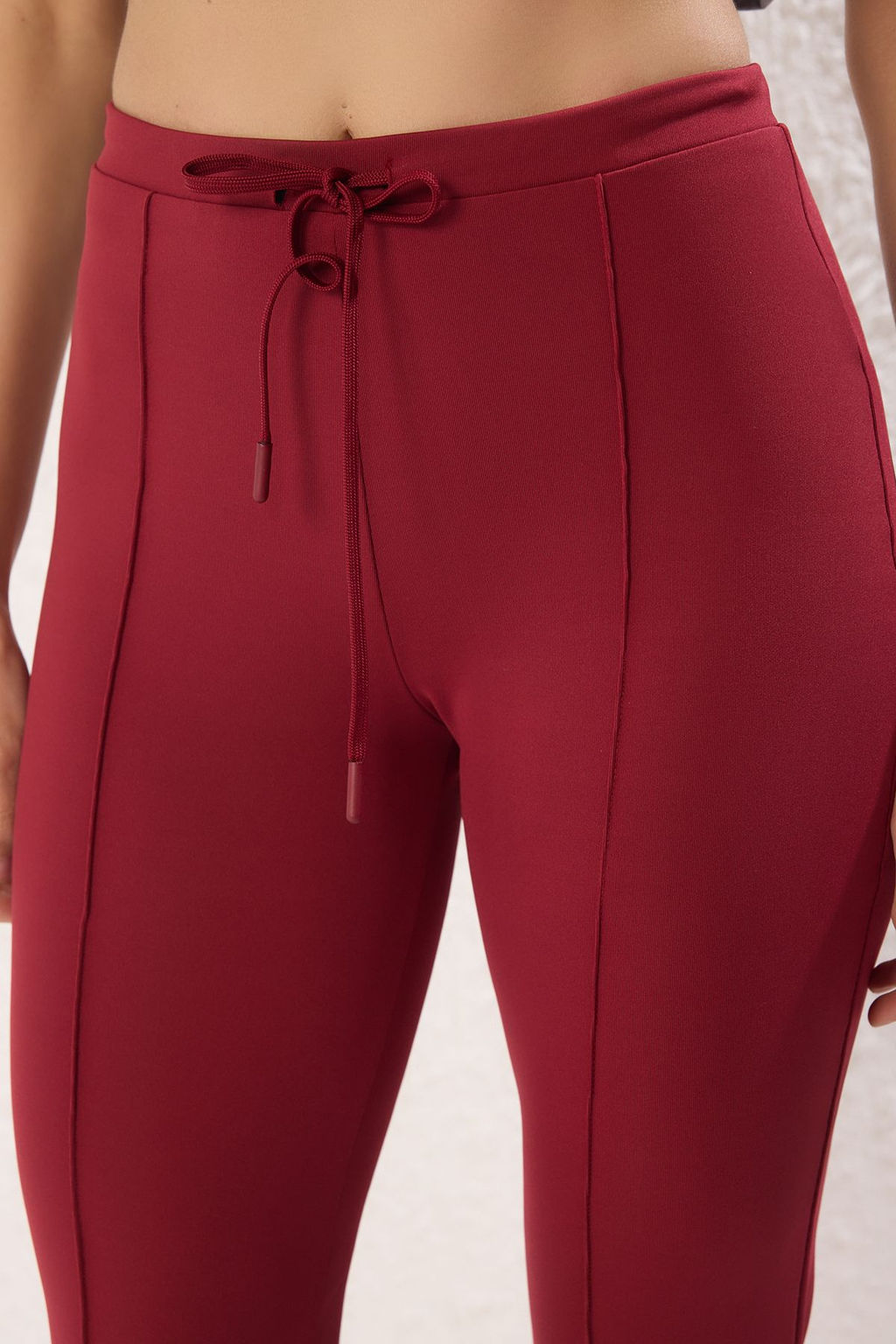 Siyah Dalg?c/Scuba Kumas Baglama Detayl? Spor Orme Esofman Alt? THMSS25EA00003 - Trendyolmilla фото 8