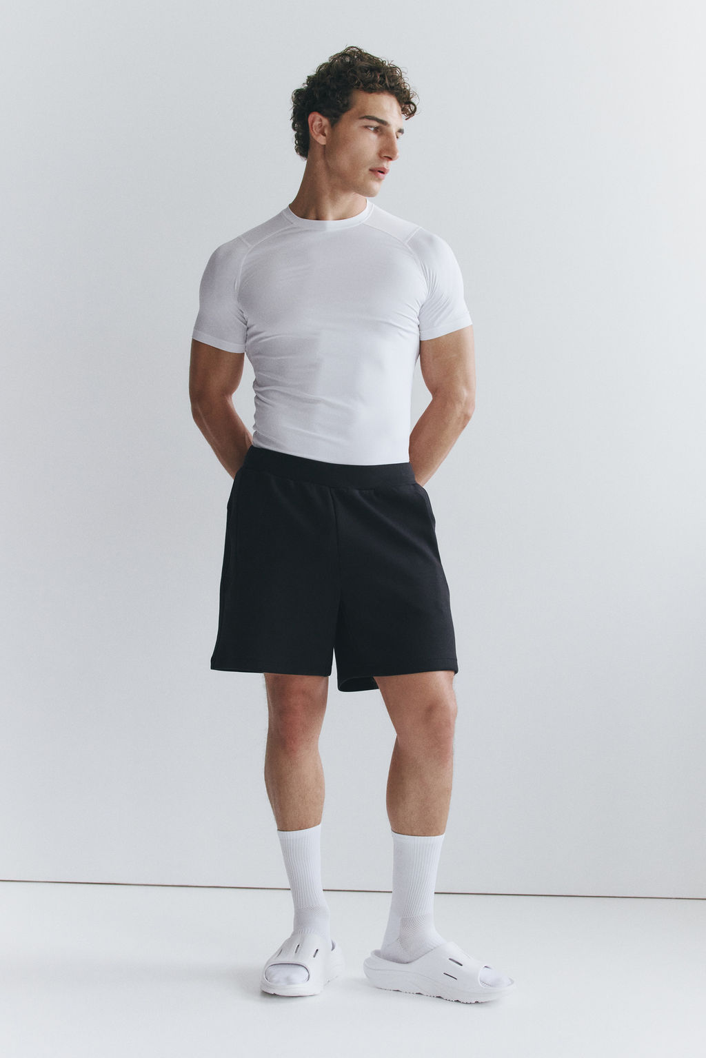 Camiseta de deporte con DryMove Compression Fit - H&m фото 5