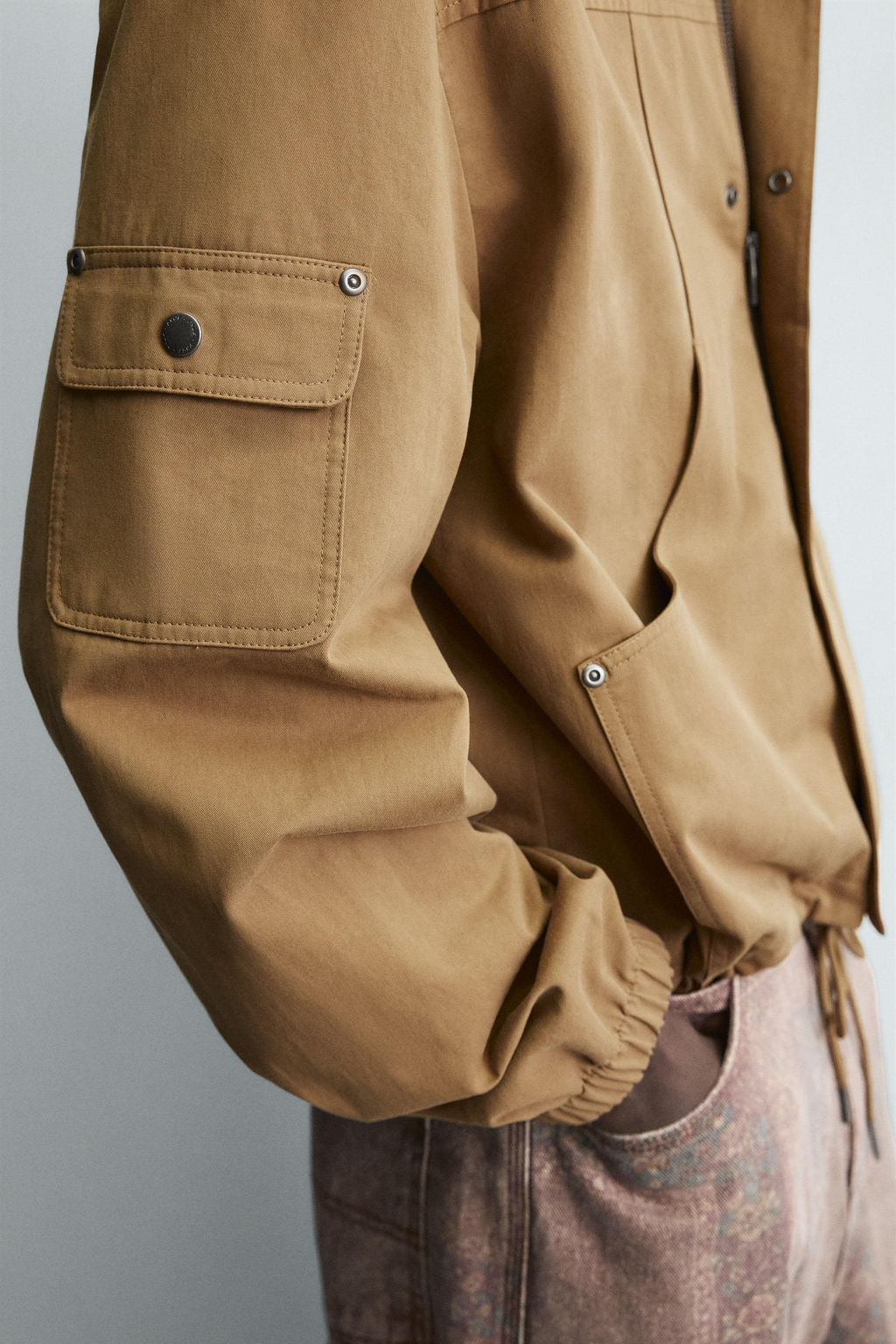 COTTON POCKET JACKET - Zara фото 6