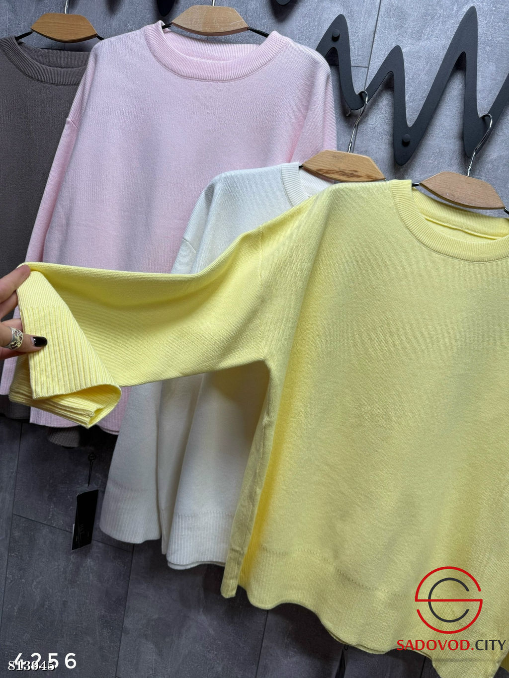 Свитер-туника из плотного вязаного трикотажа - Bruno фото 6