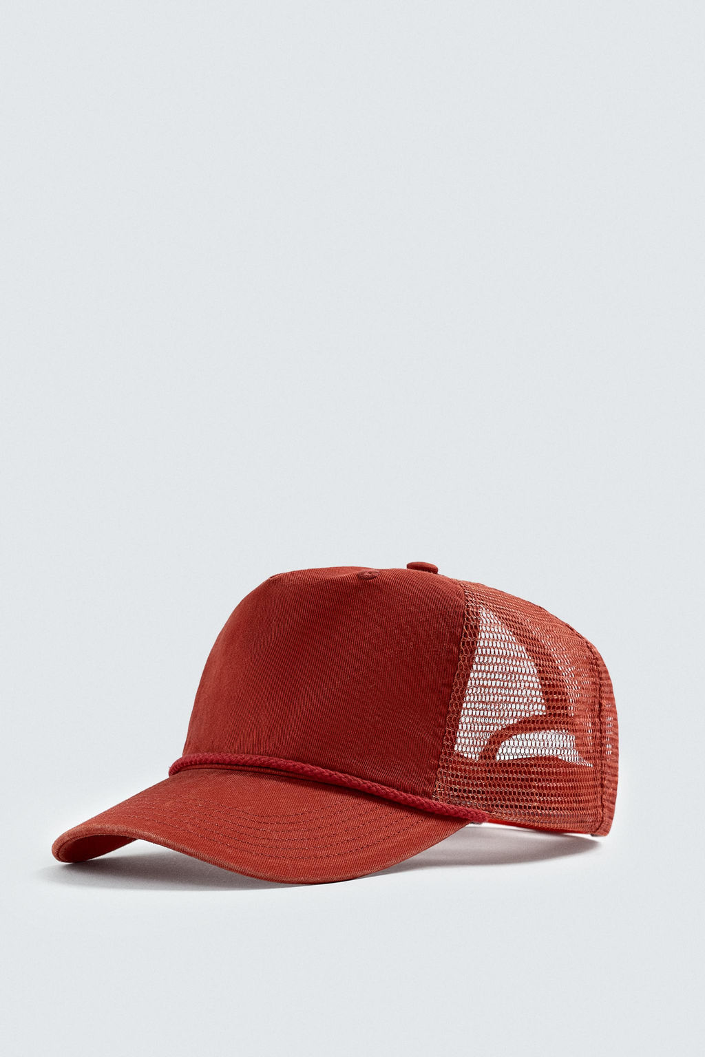 MESH CAP WITH DRAWSTRING - Zara фото 4