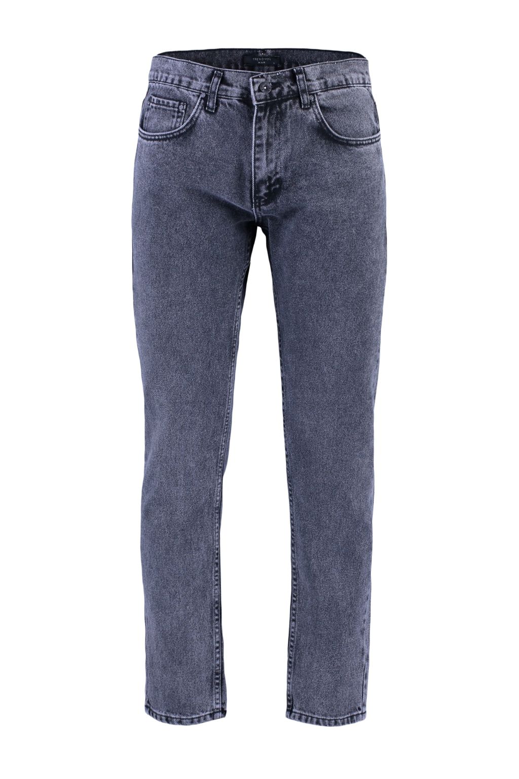 TRENDYOL MAN Antrasit %100 Pamuk Straight Fit Jeans TMNAW23JE00105 - Trendyolmilla фото 5