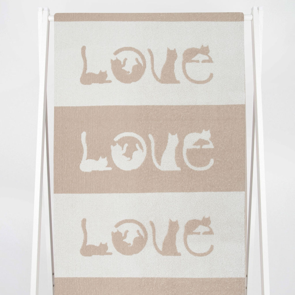 Полотенце махровое 6с102.511ж2 Love-кот(лен3) 67х150см