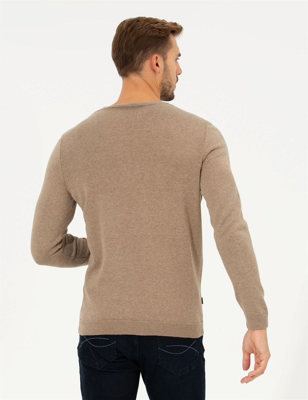 Vizon Slim Fit Bisiklet Yaka Triko Kazak - Pierre cardin фото 5