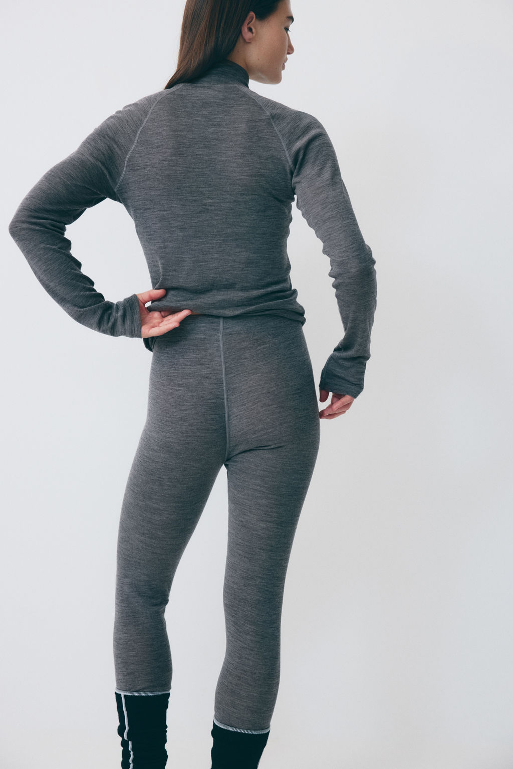 Leggings interiores de esqu? primera capa en lana - H&m фото 6