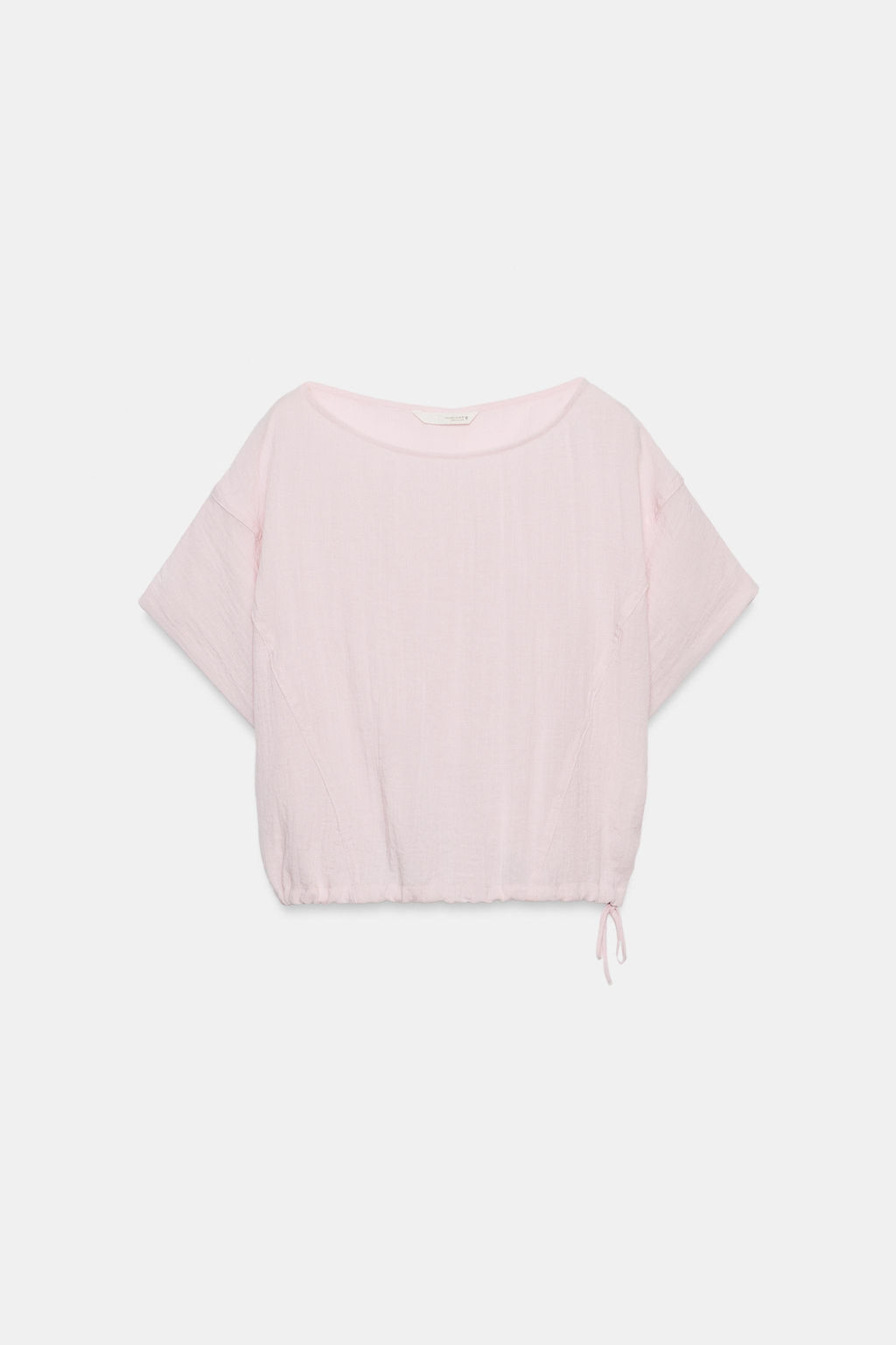 CAMISA CAPA BAJO AJUSTABLE / Rosa claro