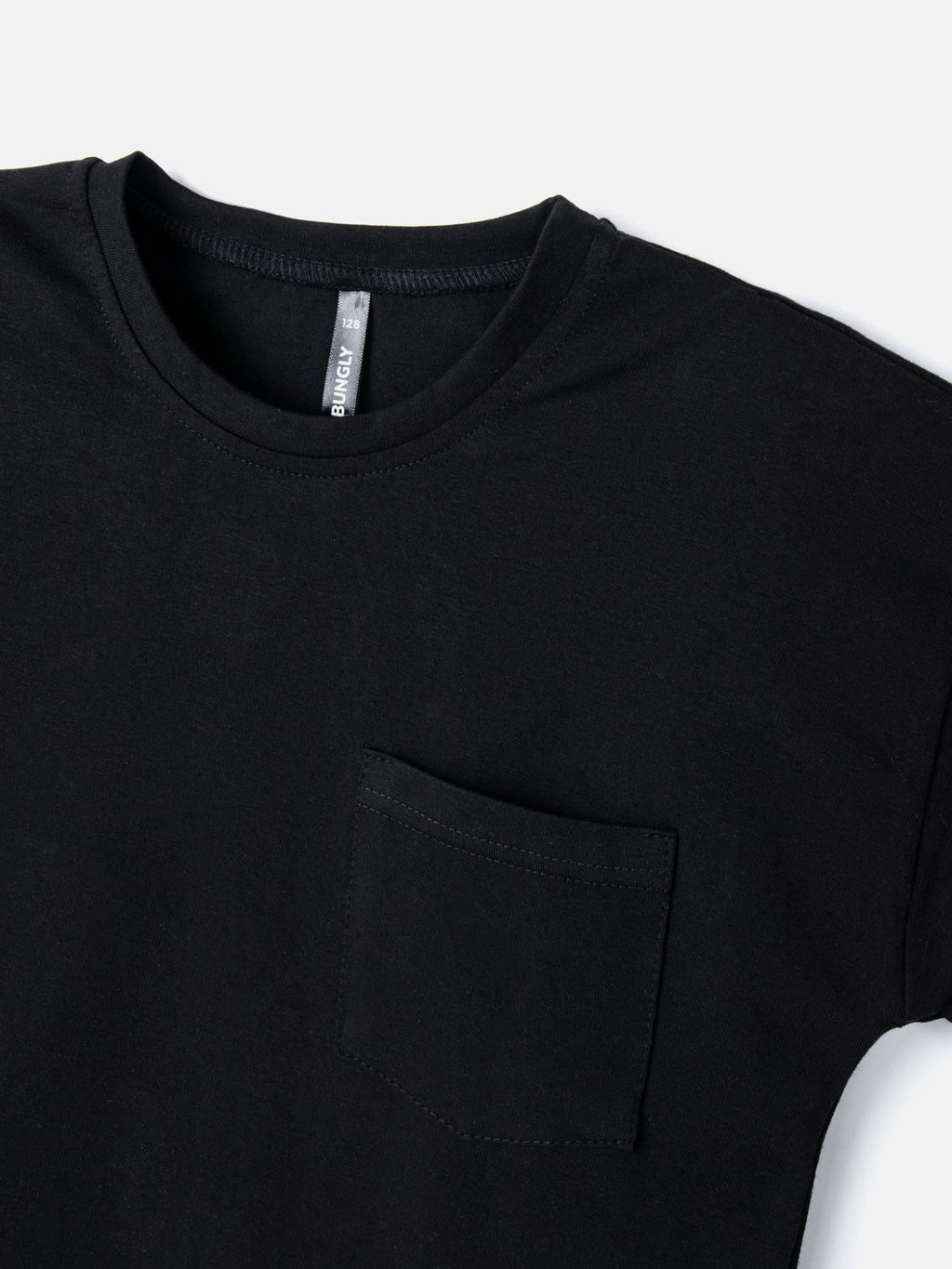 Футболка "Уголь" с карманом 7+