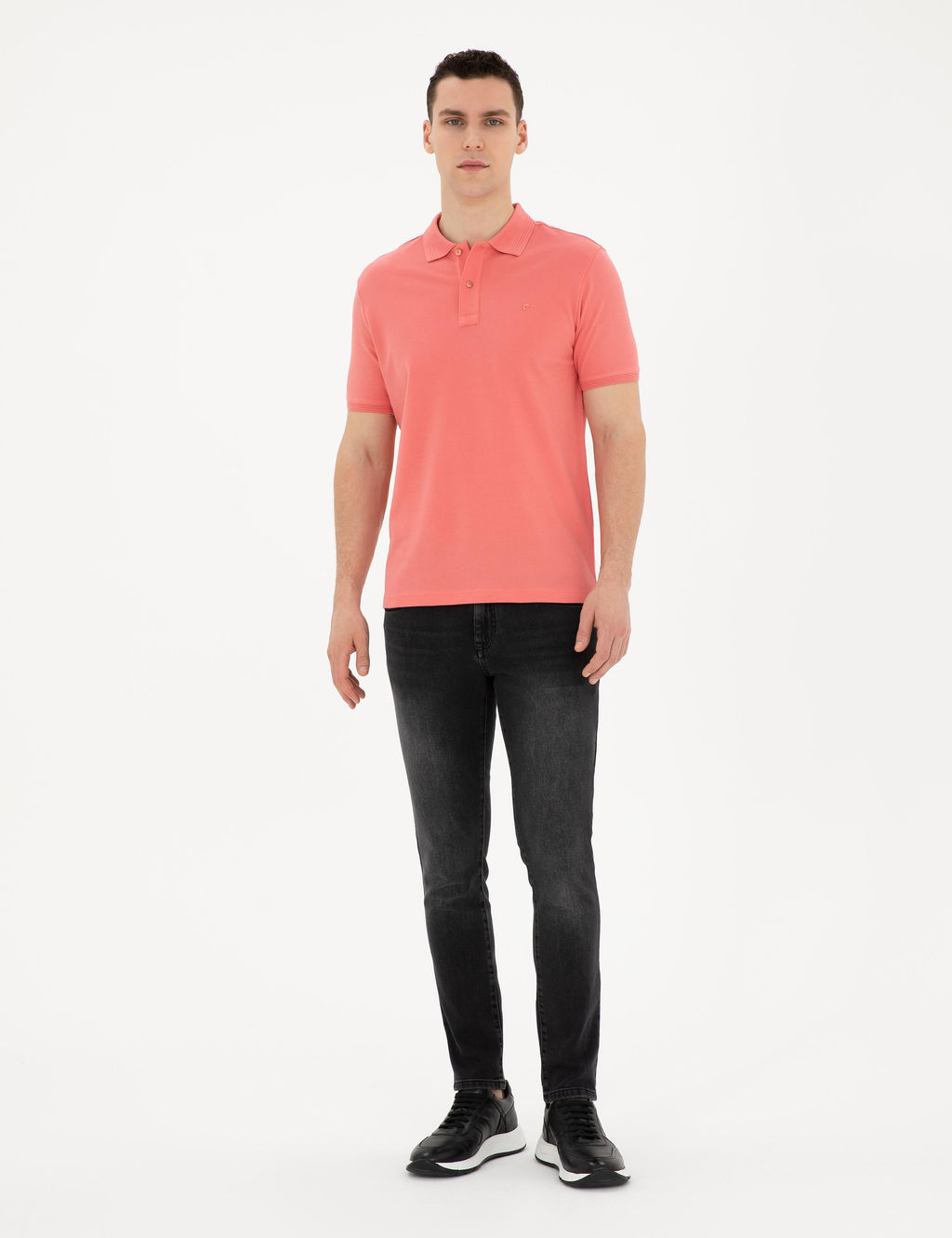 Pembe Slim Fit Basic Ti__rt - Pierre cardin фото 11