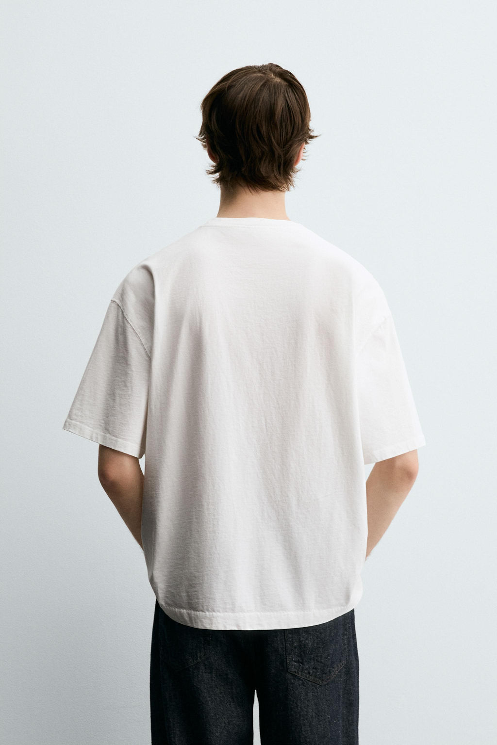 CONTRAST PRINT T-SHIRT - Zara фото 3