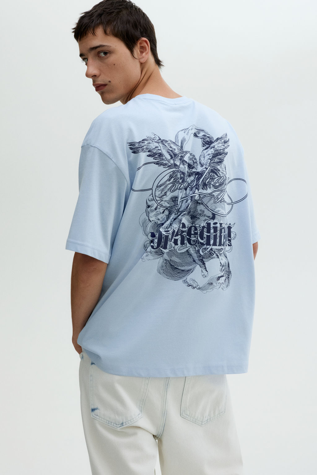 Camiseta con motivo estampado Loose Fit - H&m фото 10