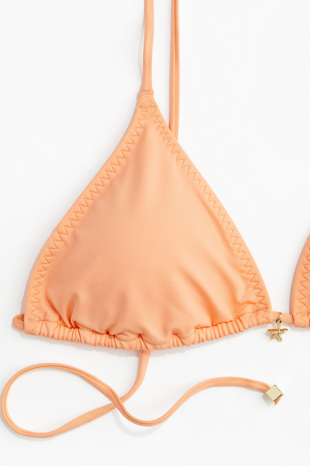 Top de bikini triangular con relleno - H&m фото 2