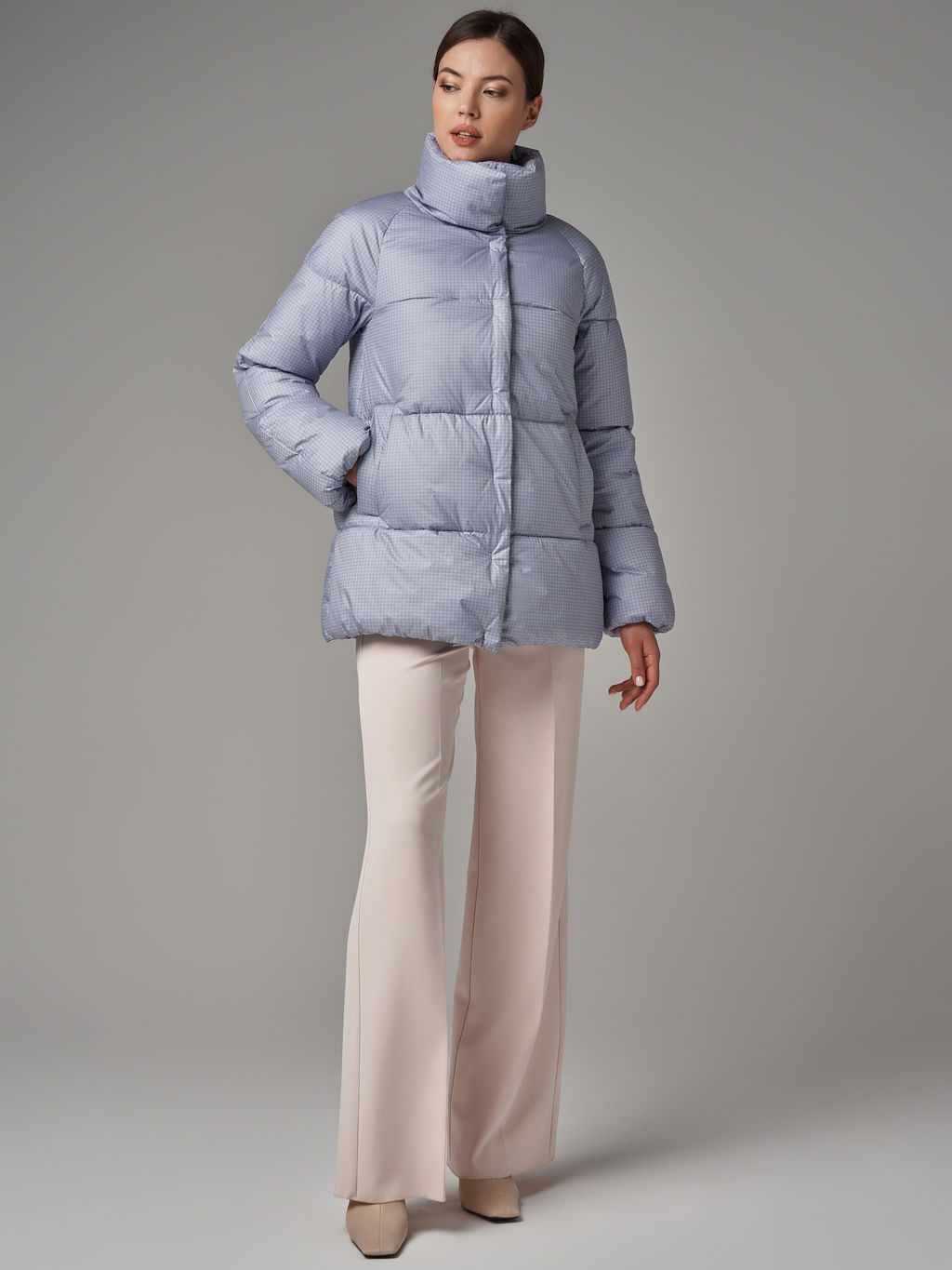 Пуховик женский 

АРТ. 71723z лаванда/42 - Hoops фото 7