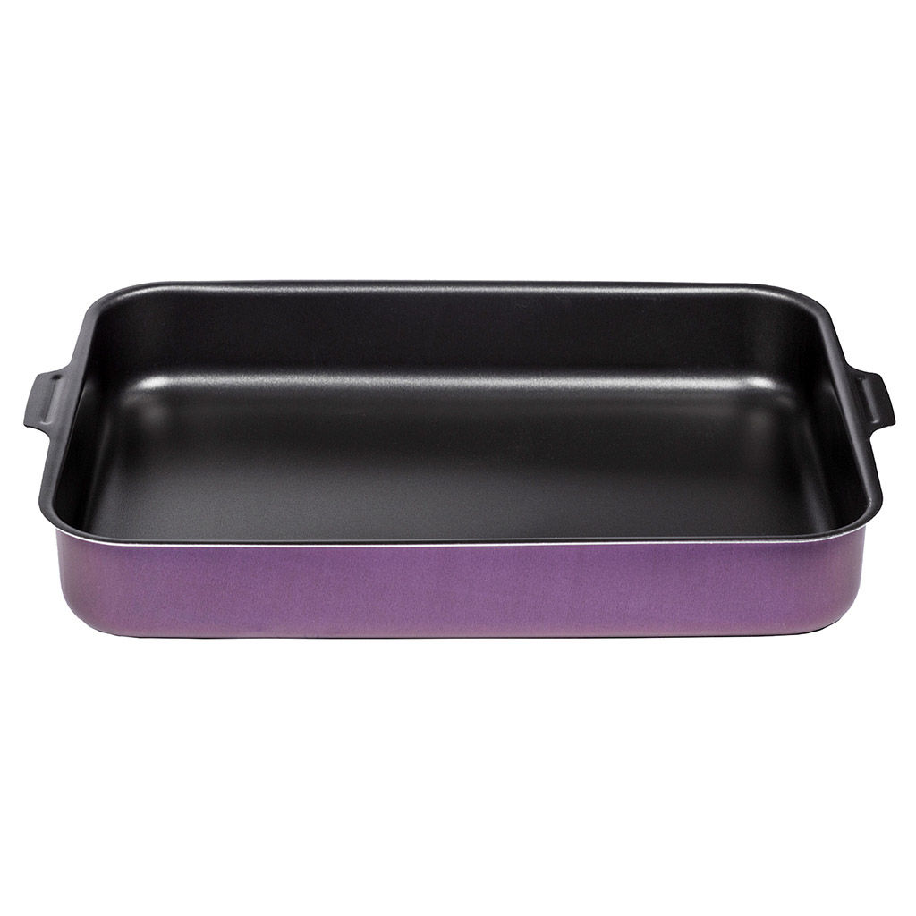 Violet Противень с антипригарным покрытием 19х25х5,7см, s0,9мм, металлическая крышка (Россия) - Домашняя мода фото 5