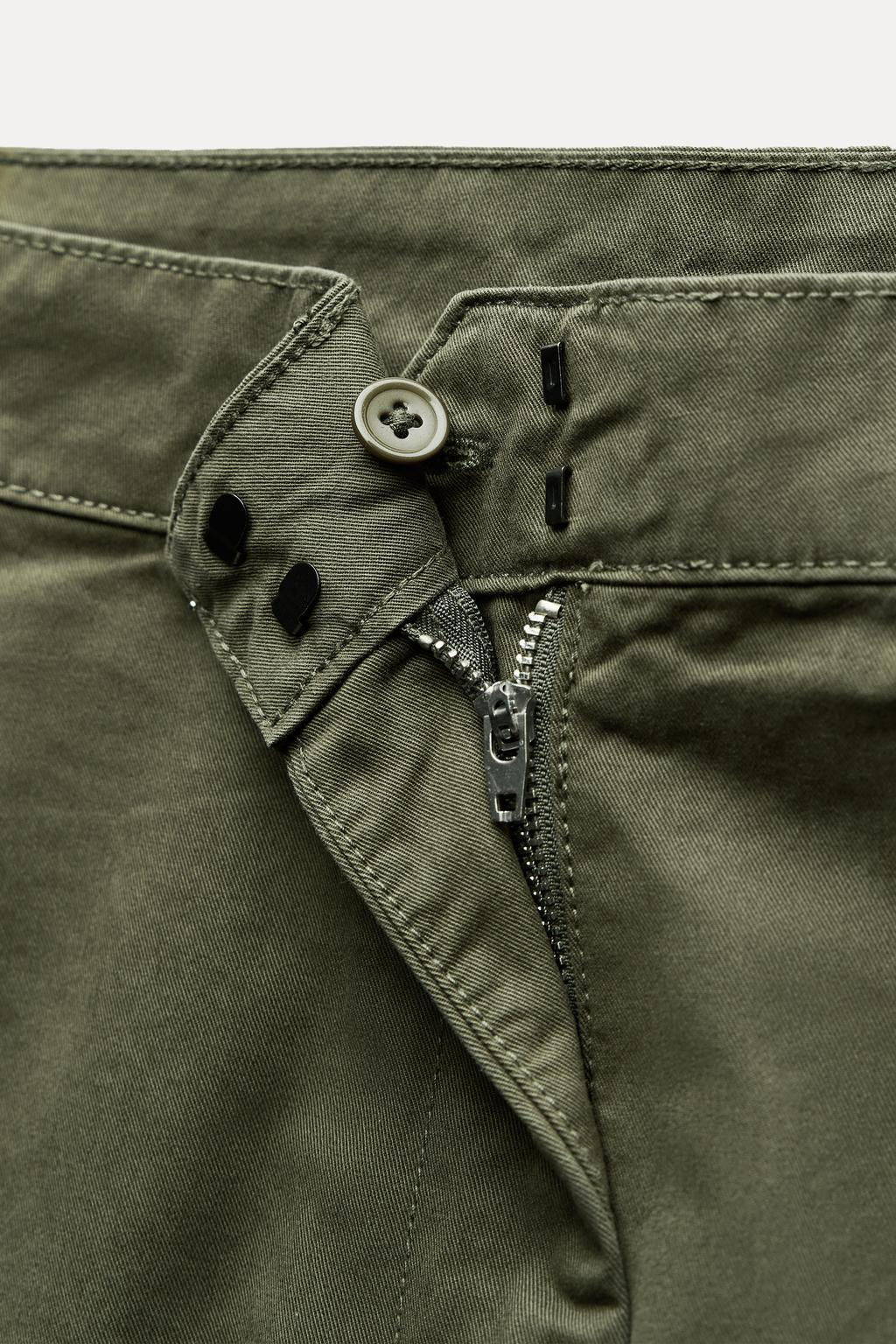 ZW COLLECTION CARGO TROUSERS - Zara фото 8