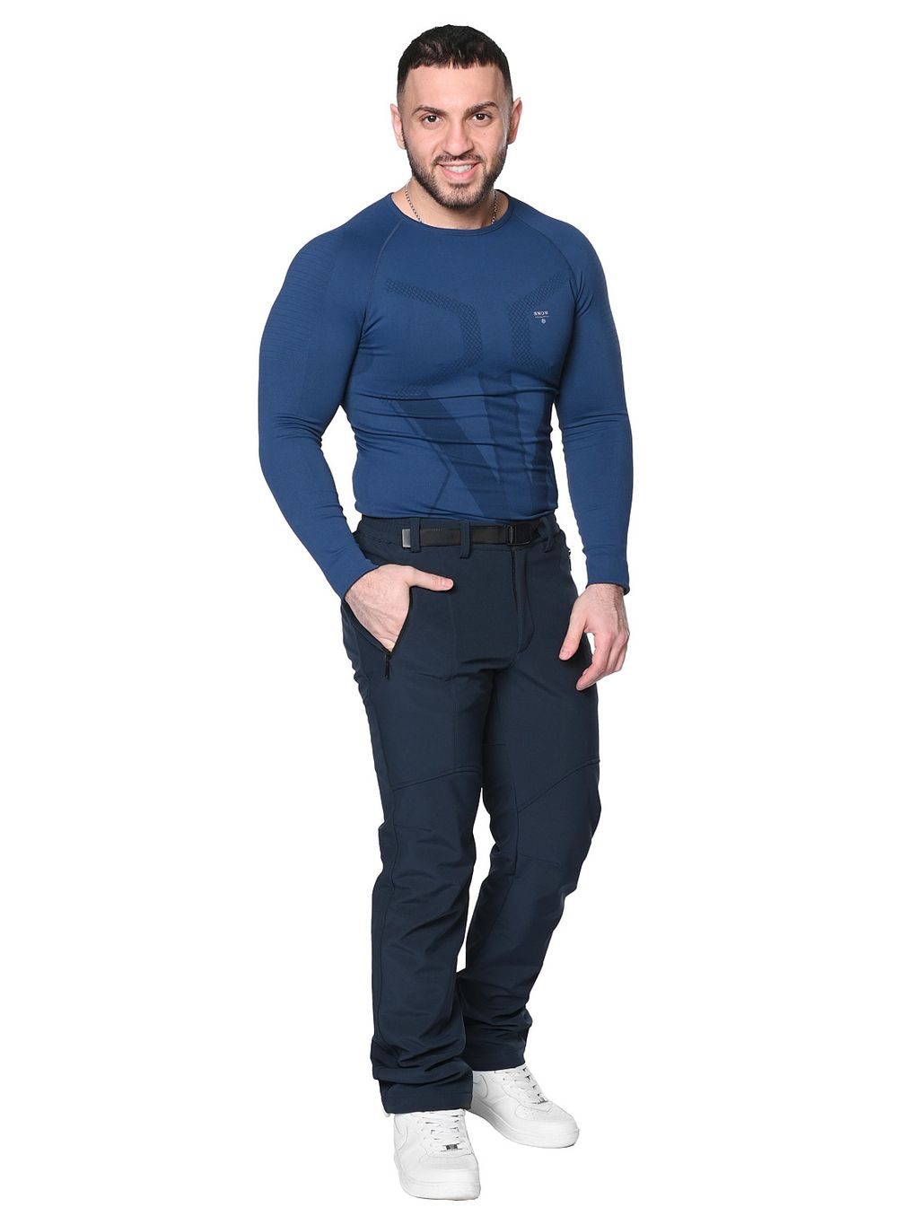 Брюки C-0304 Темно-синий