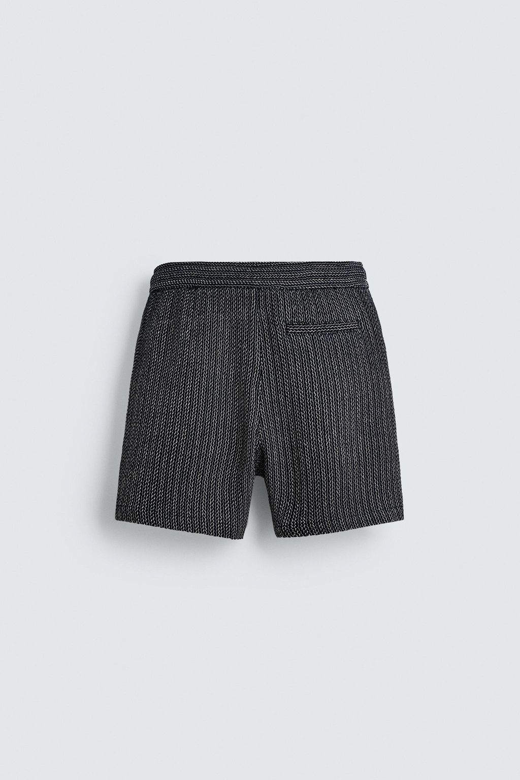 JACQUARD TEXTURED BERMUDA SHORTS - Zara фото 8