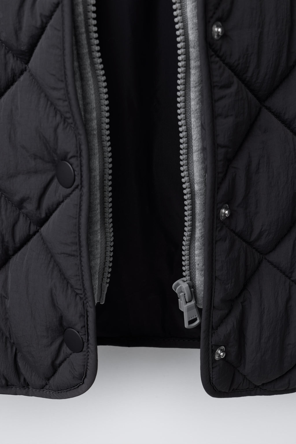 PADDED JACKET HOODIE HOOD - Zara фото 8