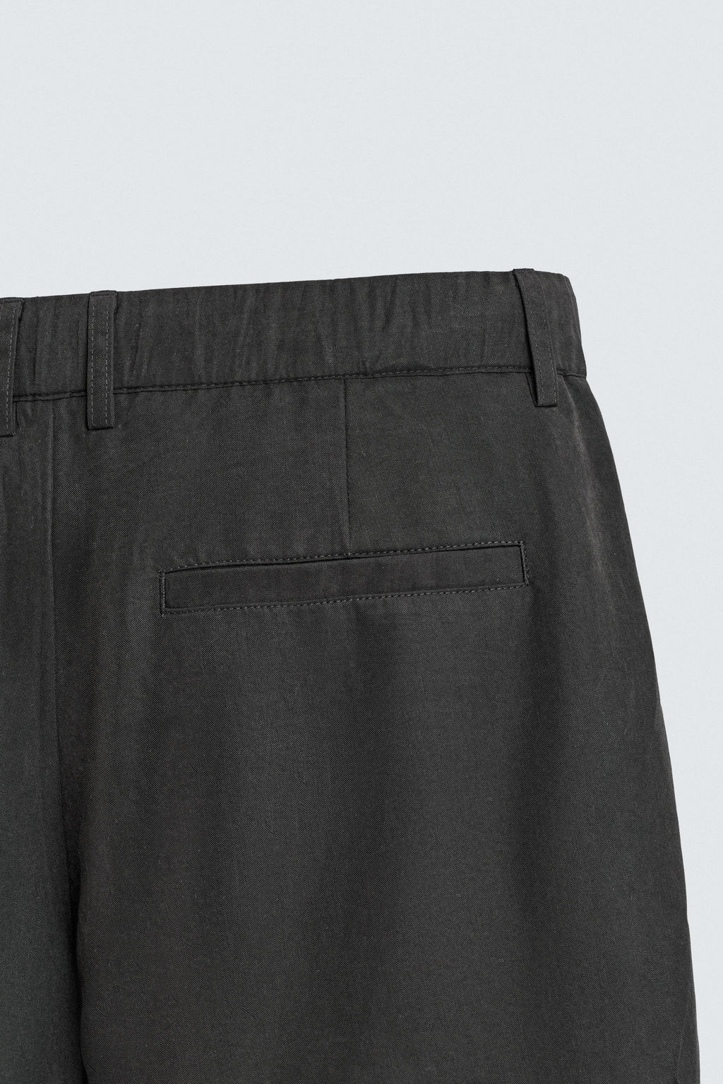 PANTAL?N FLUIDO RELAXED FIT / Negro - Zara фото 9