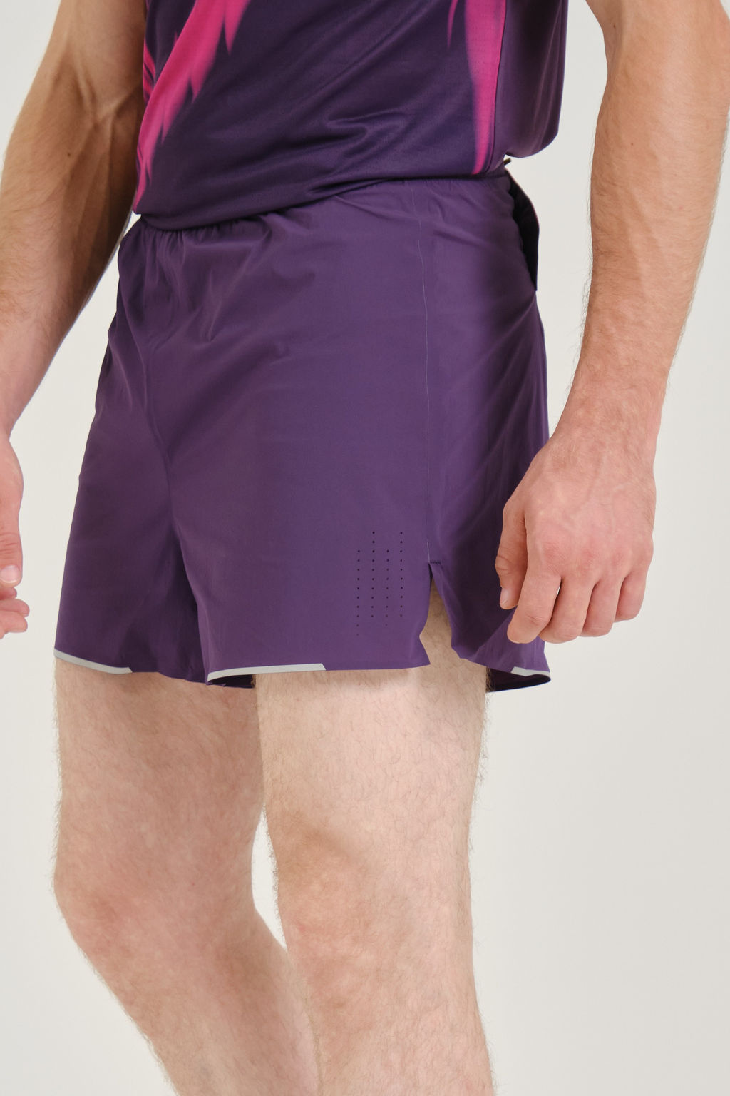 Шорты текстильные Фиолетовый