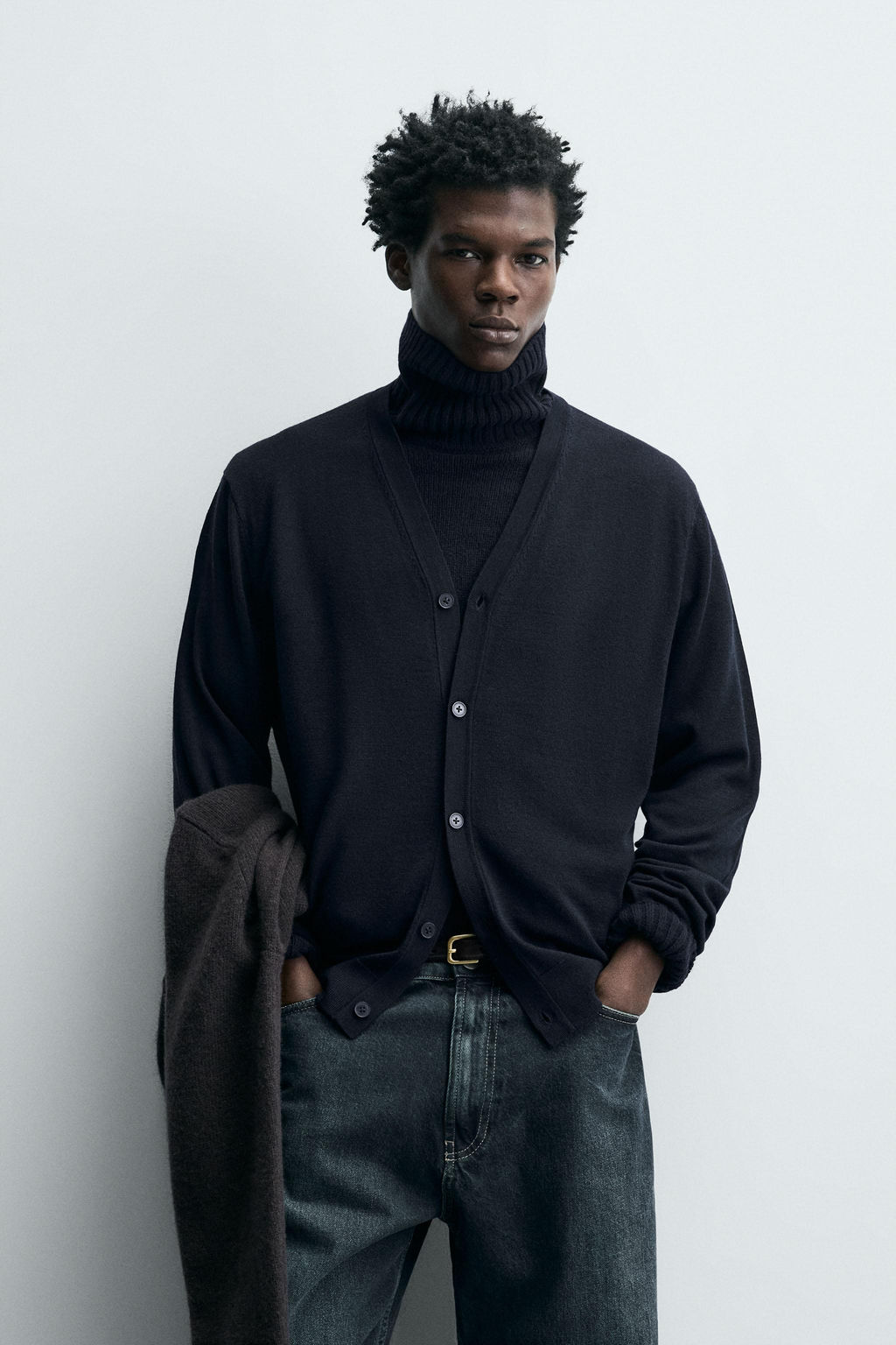 100% WOOL CARDIGAN - Zara фото 2