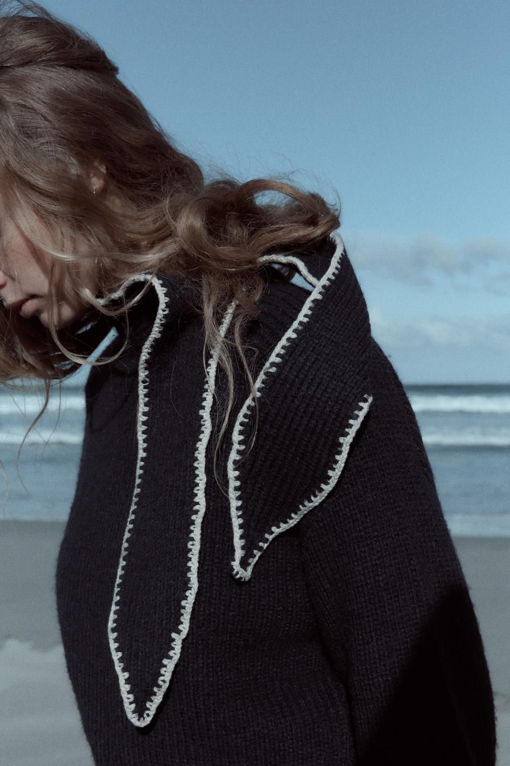 KNIT BOW SWEATER VEST - Zara фото 2