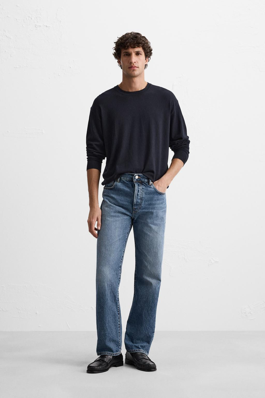 BASIC VISCOSE BLEND SWEATER