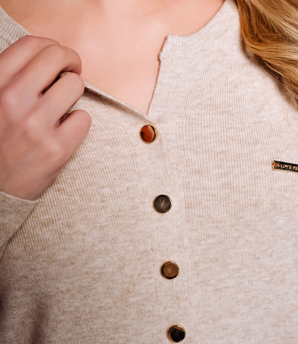 Кардиган #КТ9055 (2), бежевый - Dommod фото 5