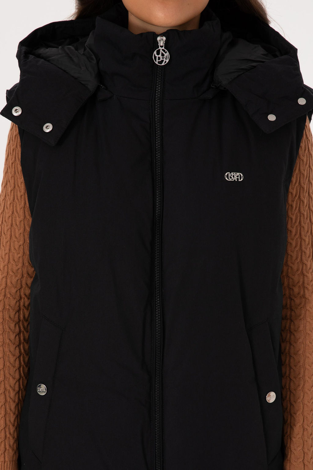 Kad_n Siyah Yelek Sepette S_rpriz _ndirim - U.s. polo assn фото 7