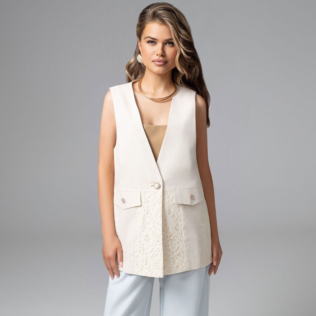 Жилет на подкладе, Искусство переговоров (леди) - Charutti фото 2