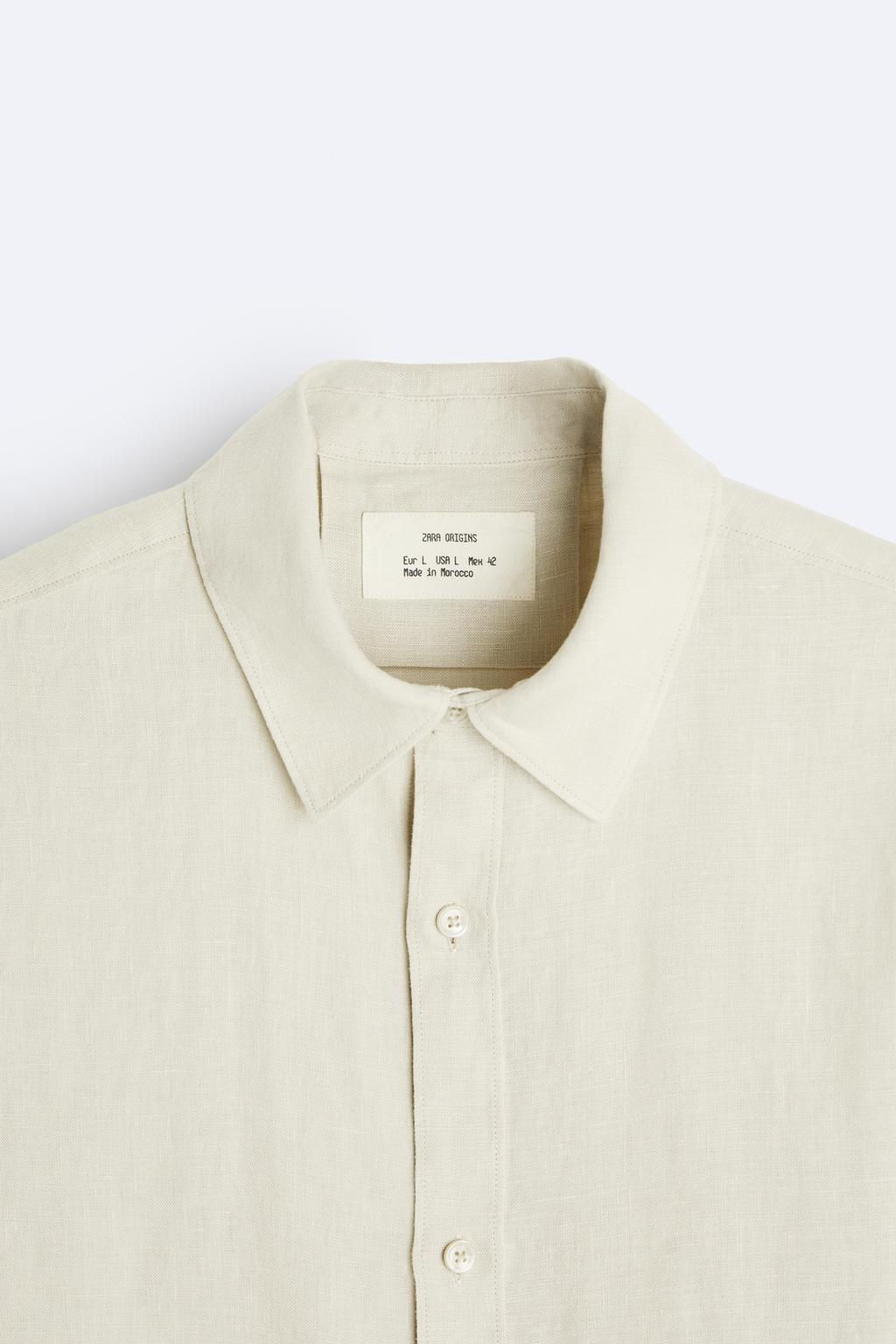ZARA %100 KETEN G?MLEK фото 17
