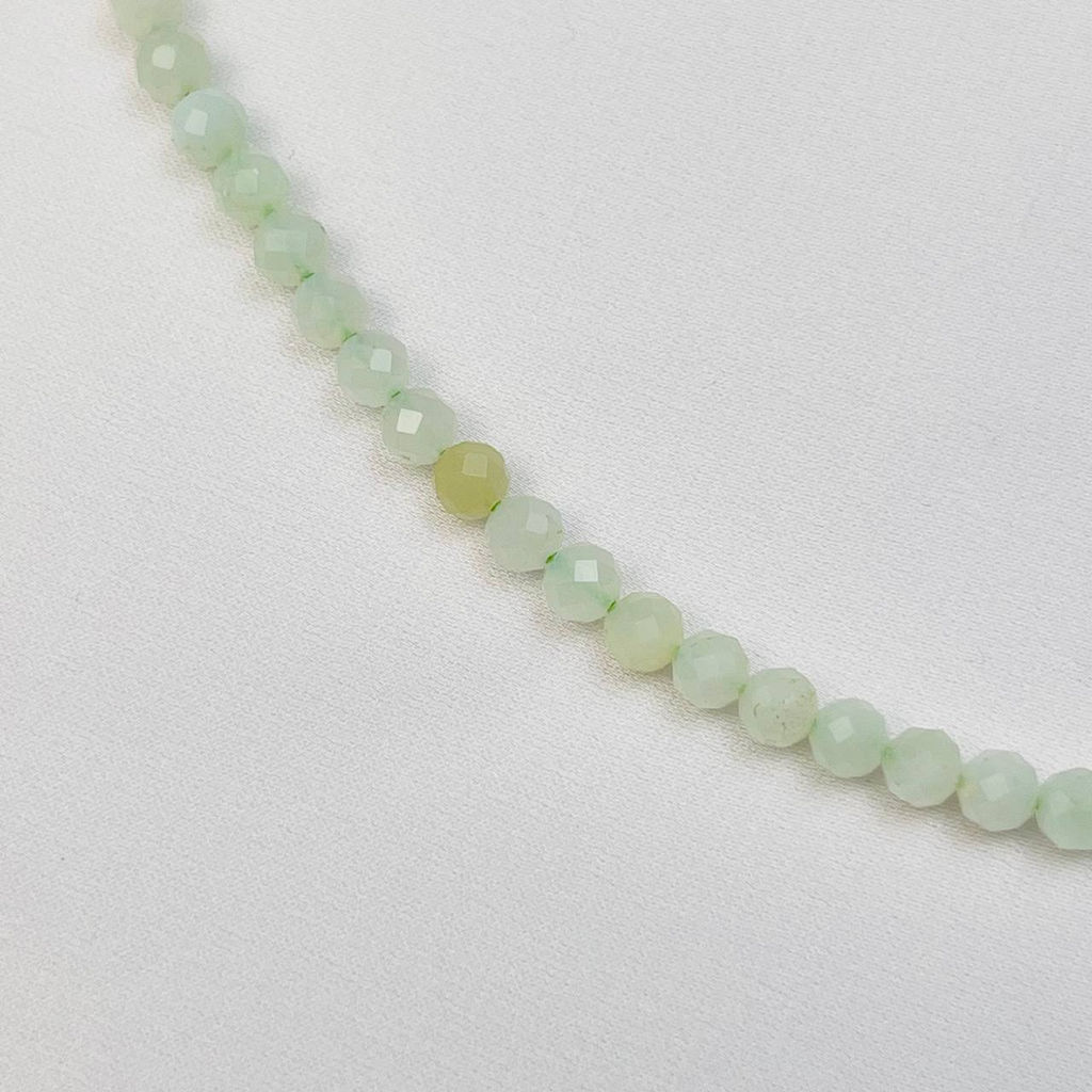 Бусы из зеленого Опала 45 см +