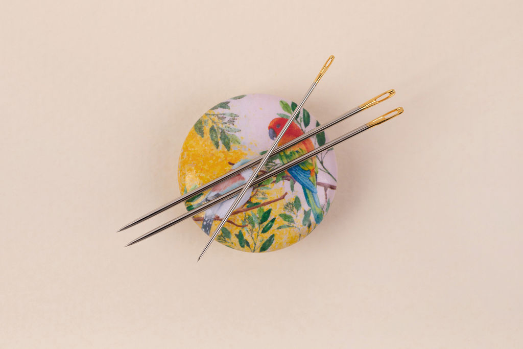 Иглы для шитья ручные Gamma N-309 для шитья №1-5 16 шт. в конверте с прозрачным дисплеем