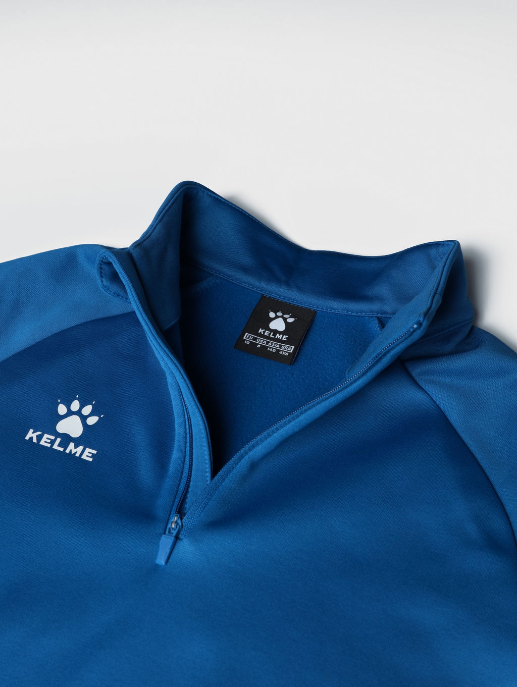Детская олимпийка KELME Childrens Pullover (plus Fleece) Blue