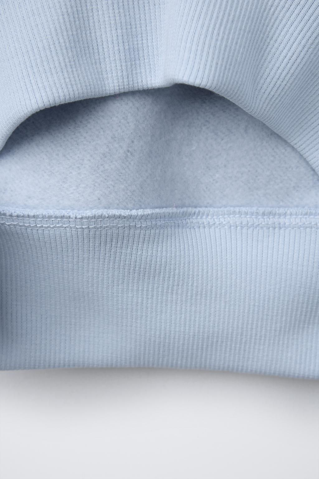 PLAIN SWEATSHIRT - Zara фото 9