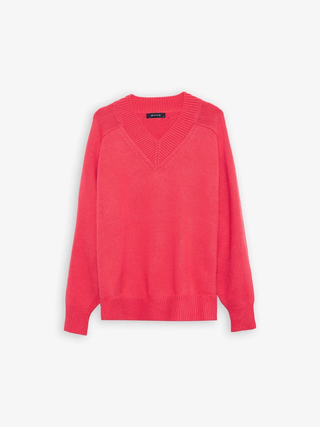 Джемпер с v-образным вырезом - Emka фото 5