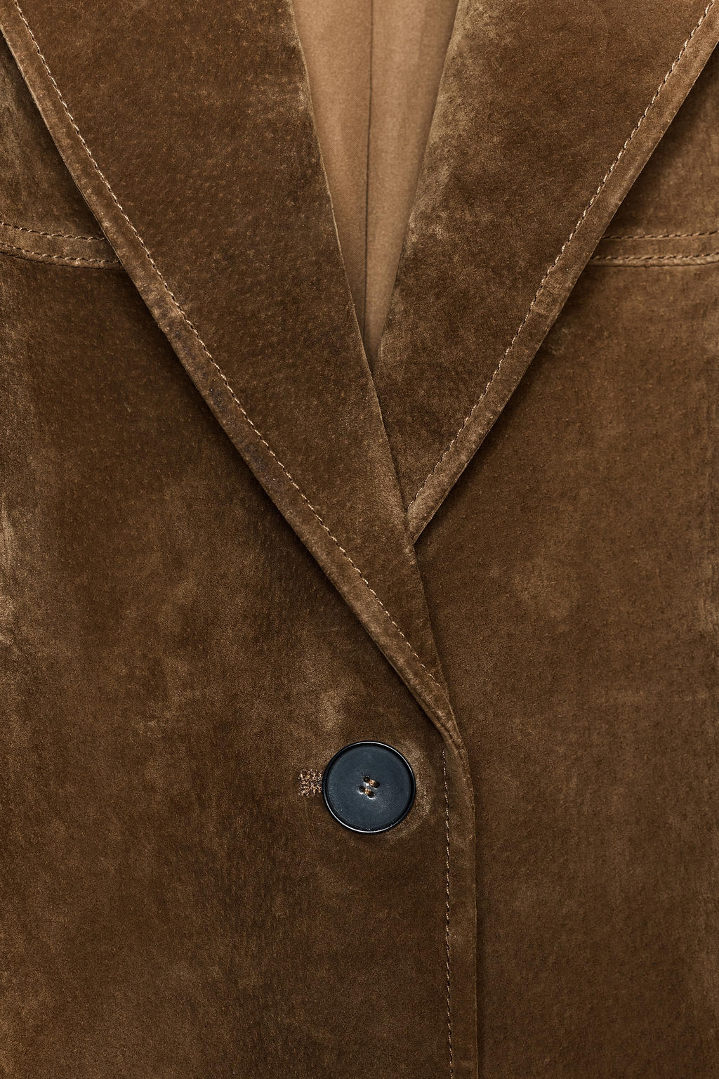 100% LEATHER LONG JACKET - Zara фото 8