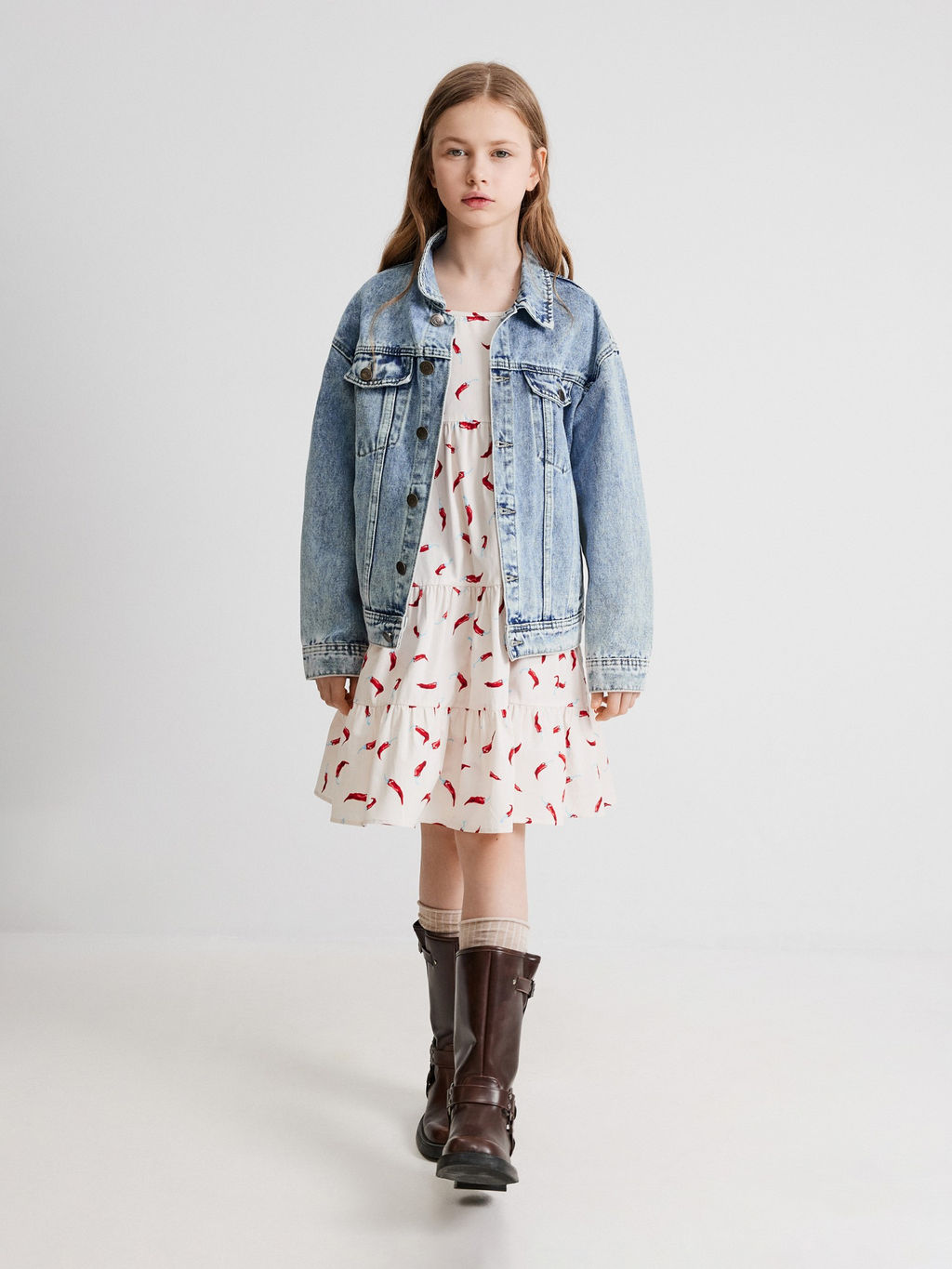 ACOOLA / Платье детское для девочек Kaity разноцветный  фото 6