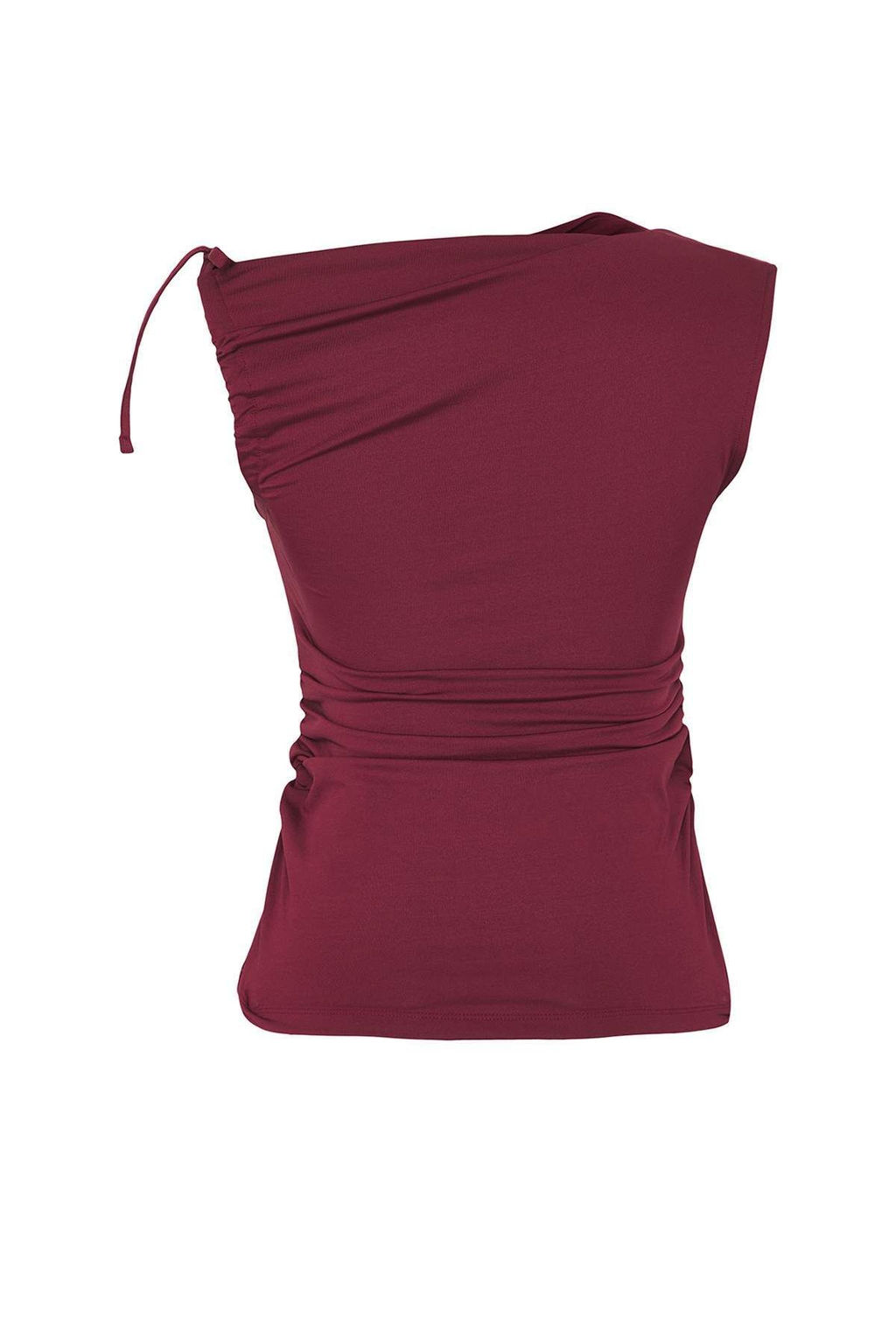 Trendyolmilla Siyah FItted Baglama ve Buzgu Detayl? Kolsuz Esnek Orme Bluz TWOSS25BZ00549  фото 6