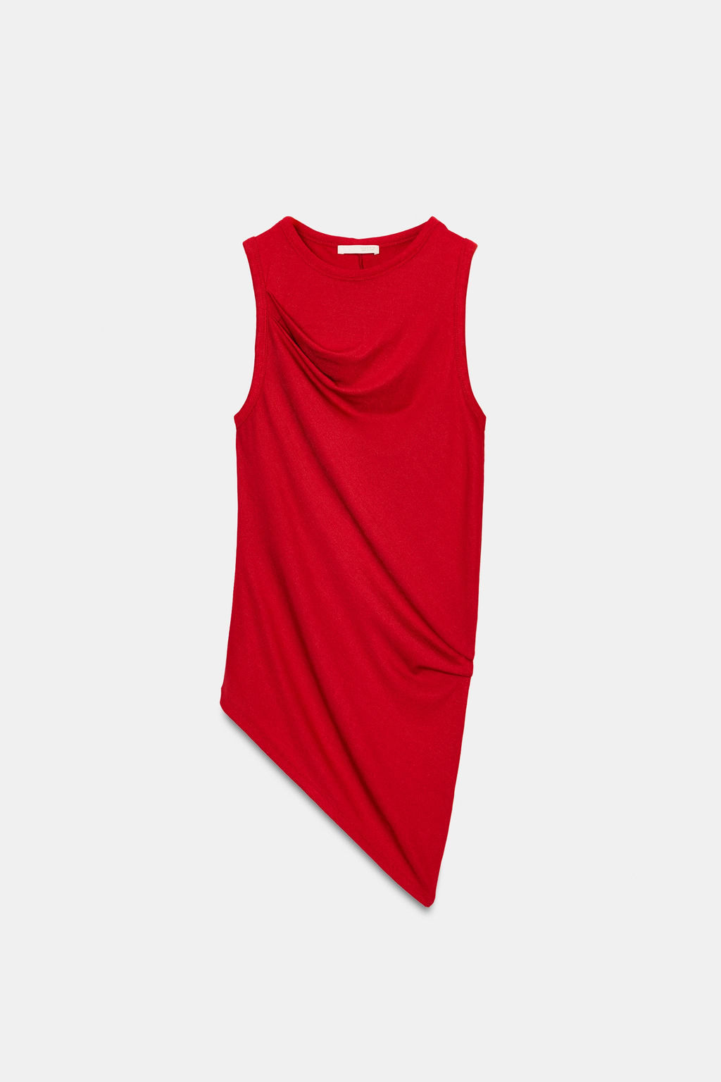 DRAPED SLEEVELESS TOP - Zara фото 12