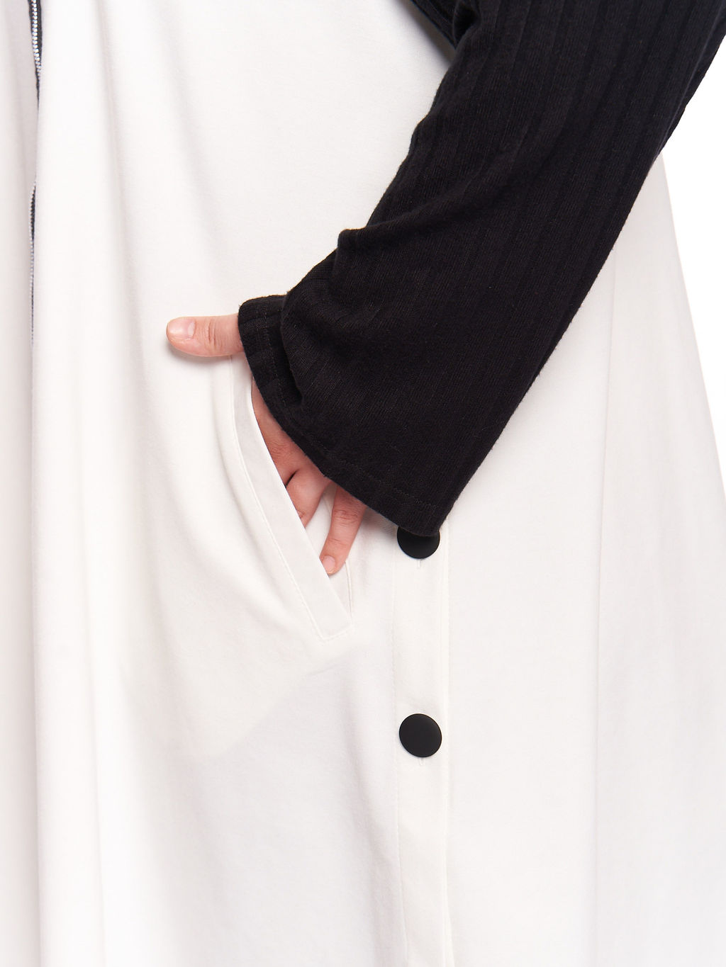 Удлиненный жилет GL03006WHT04