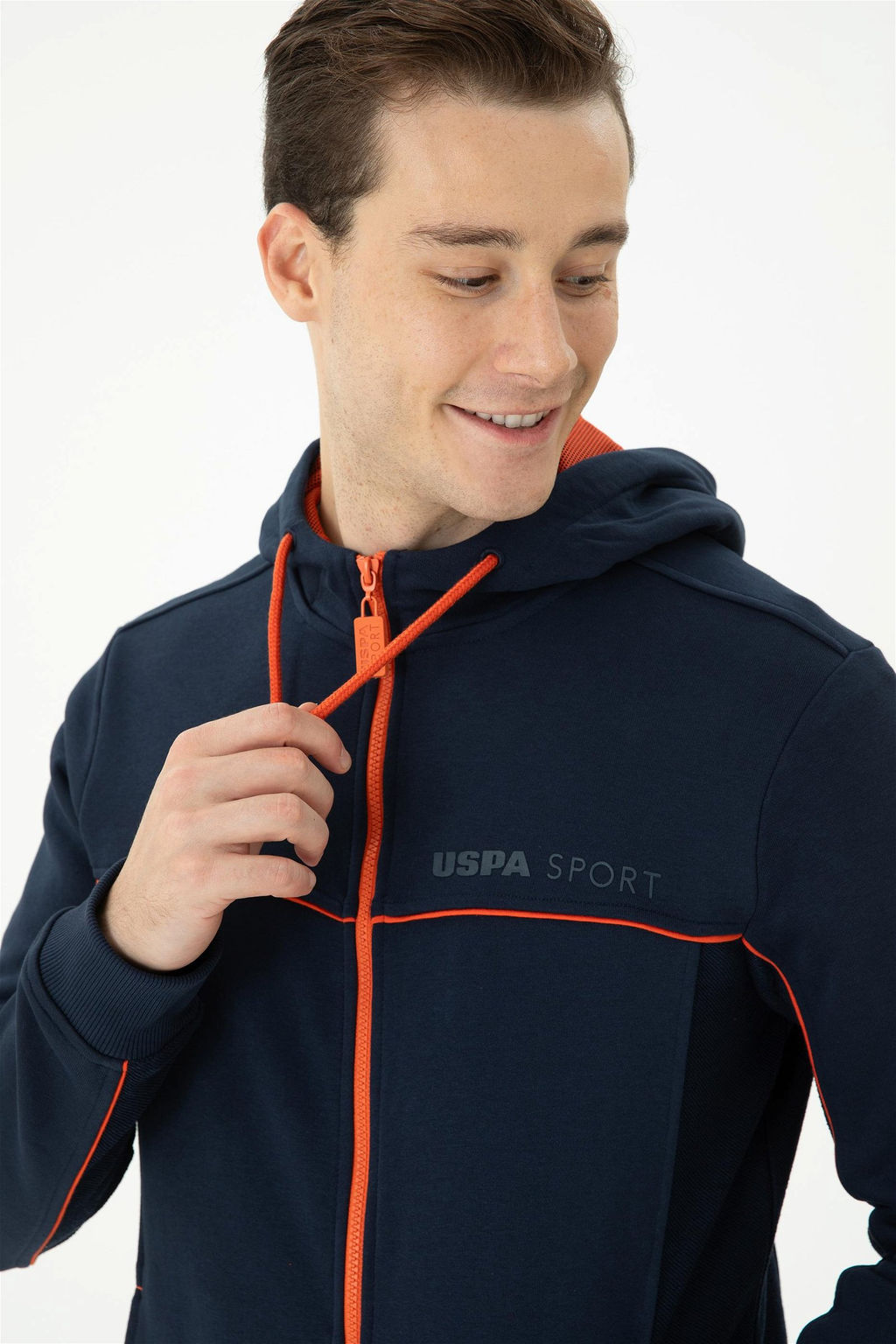 Мужской темно-синий вязаный кардиган Неожиданная скидка в корзине - U.s. polo assn фото 3