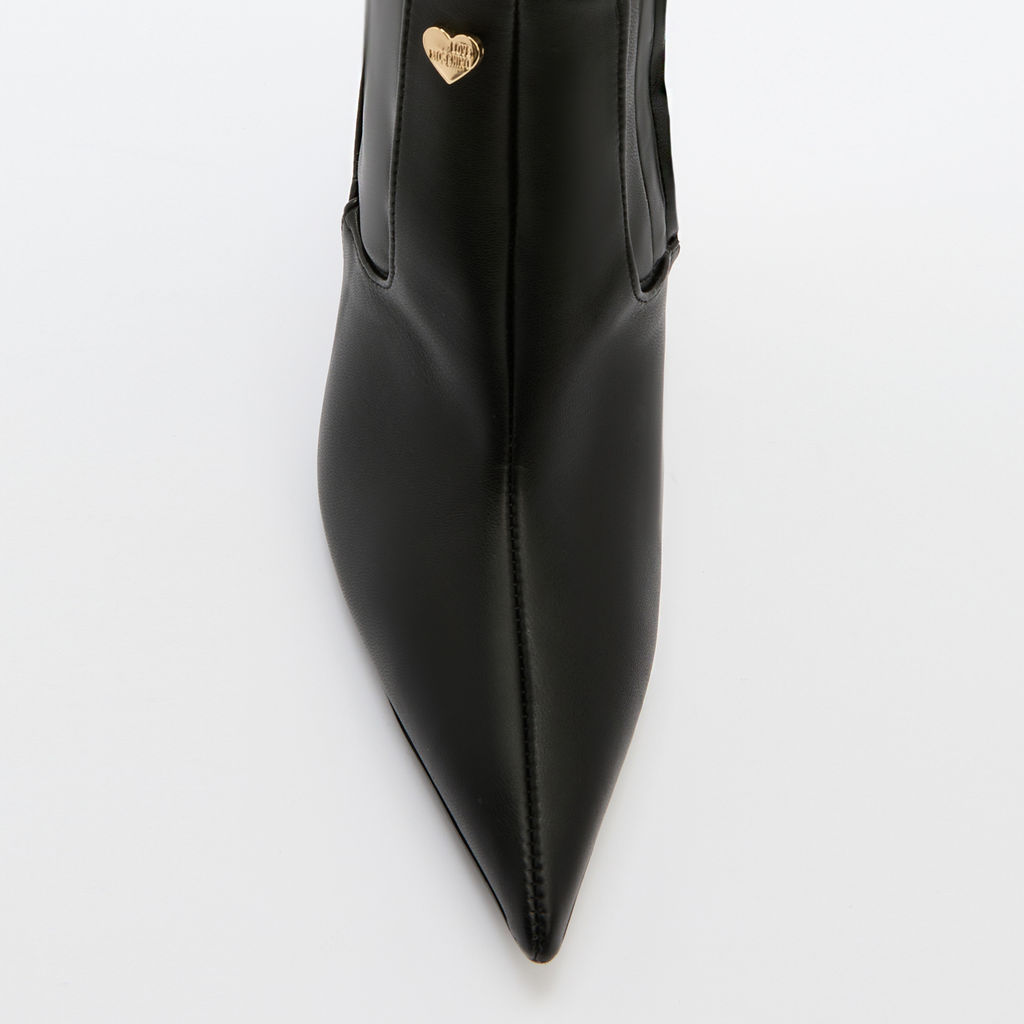 Женские сапоги LOVE MOSCHINO HEART STUD Артикул 4198837, черный  фото 4