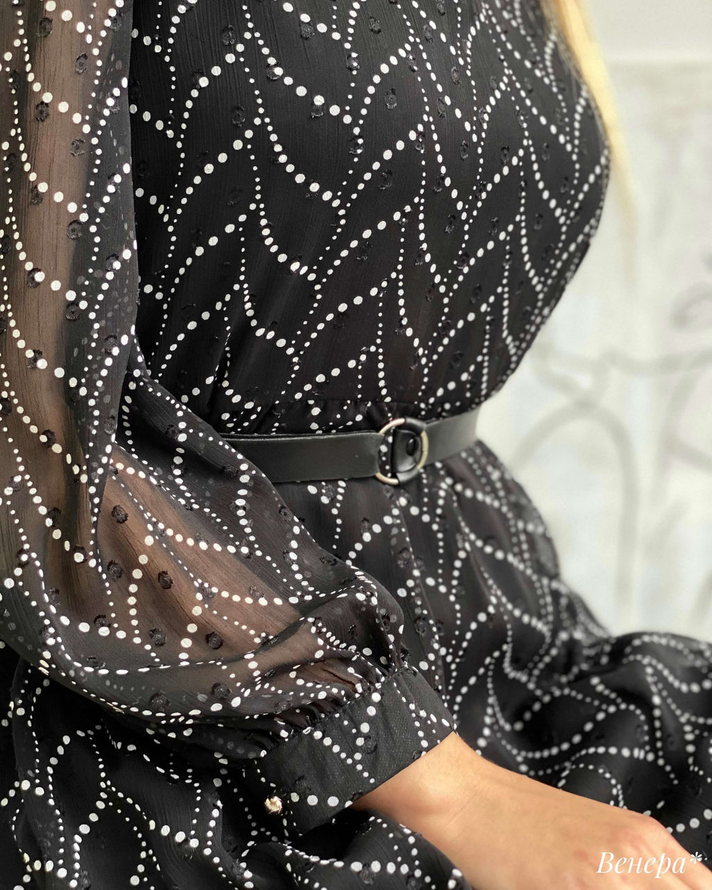 Платье Венера (черный)* - Nadi bordo фото 5