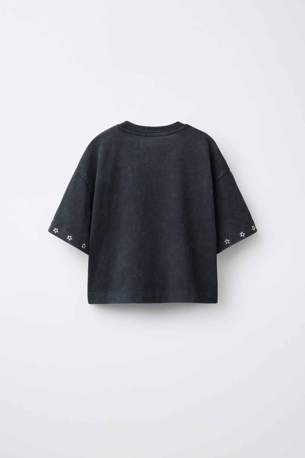 CAMISETA ESTRELLAS BRILLO / Negro - Zara фото 2