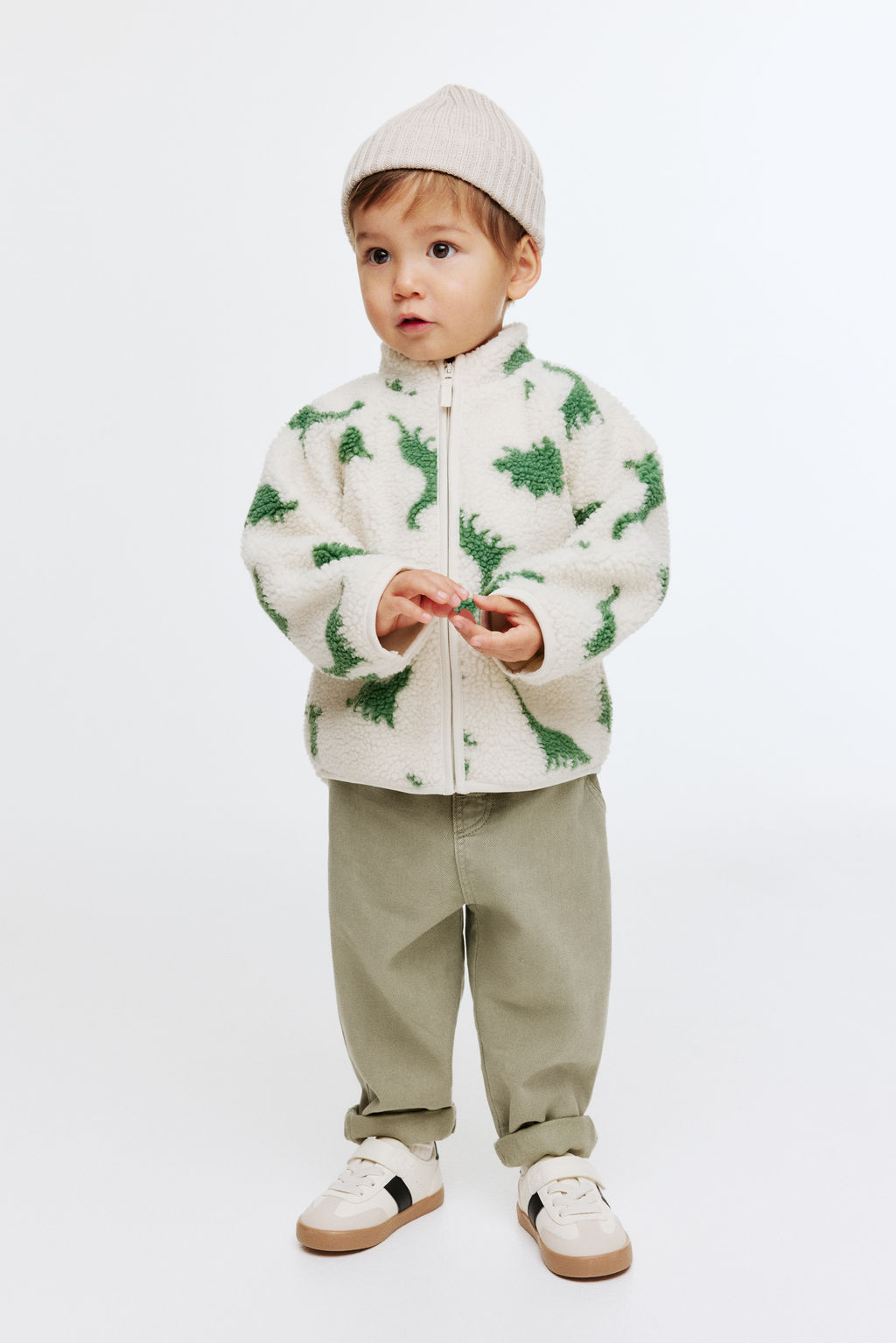 Chaqueta estampada en borreguito - H&m фото 6
