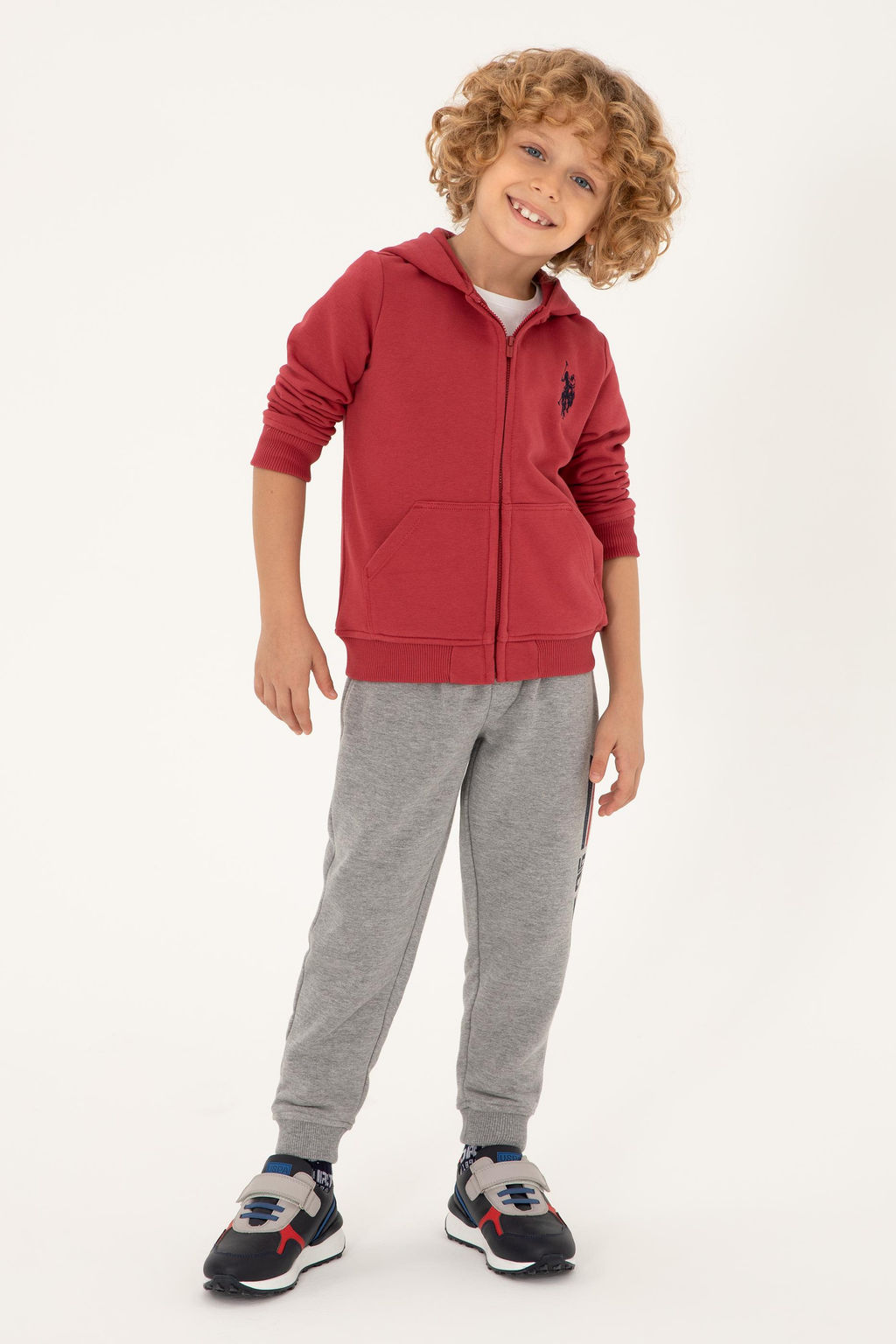 Базовый свитшот Cherry для мальчика Неожиданная скидка в корзине - U.s. polo assn фото 5