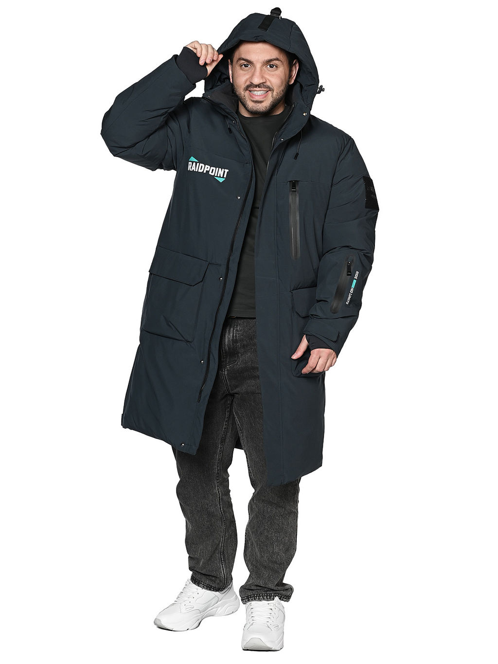 Куртка A-89108 Черный - Snow headquarter фото 16