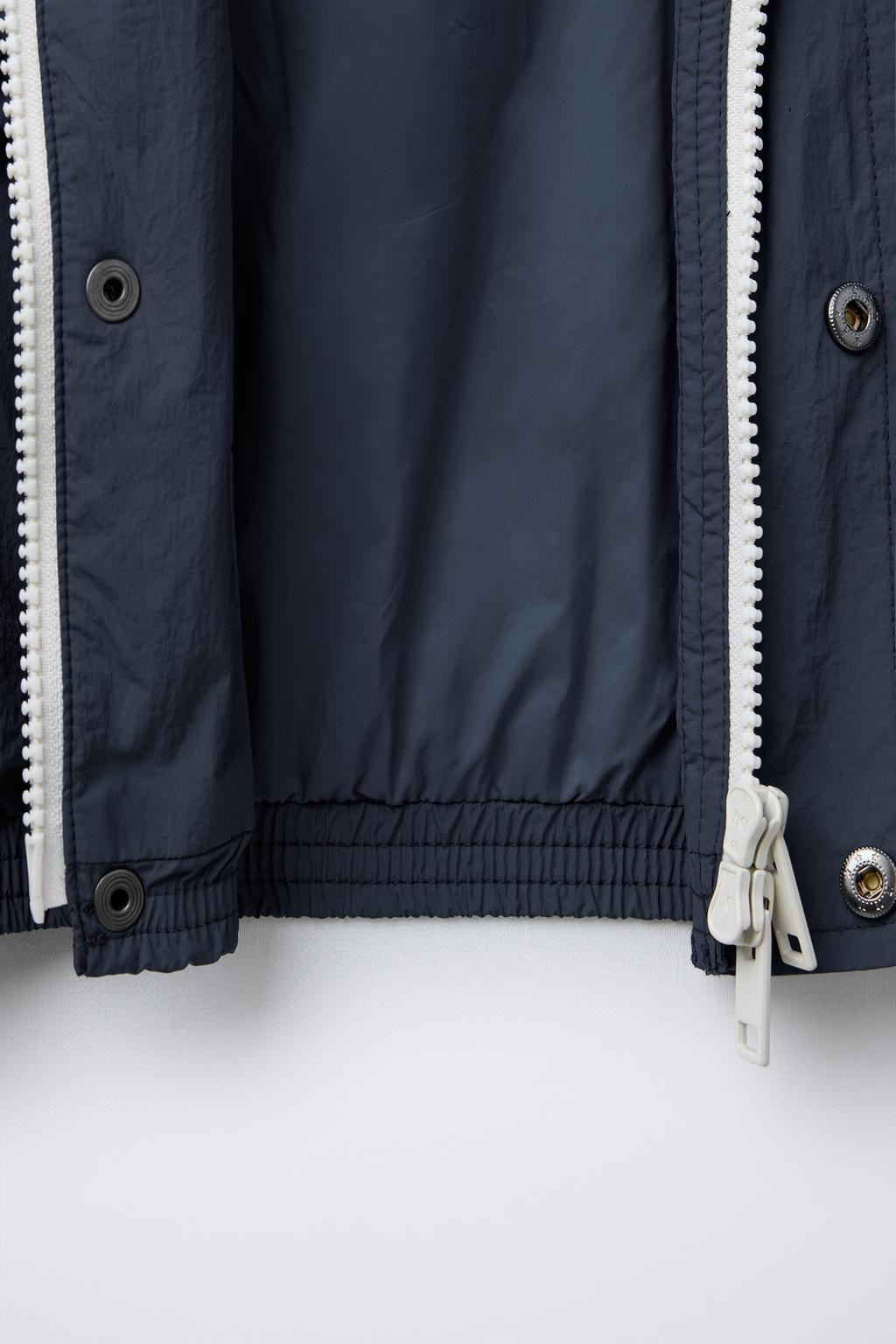 COMBINED LIGHTWEIGHT TECHNICAL RAINCOAT - Zara фото 10