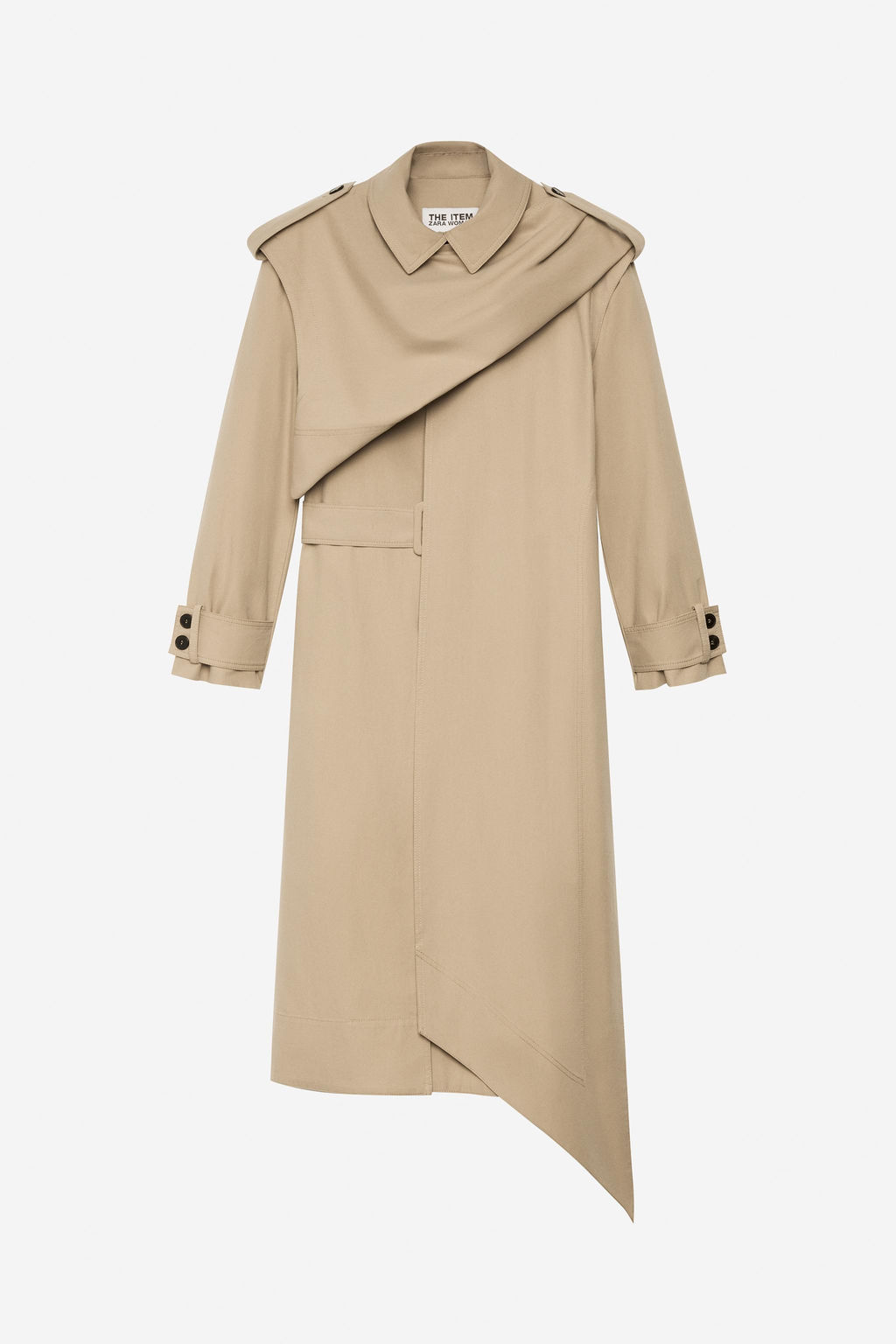 2-IN-1 DETACHABLE WAISTCOAT TRENCH COAT - THE ITEM ZARA WOMAN  фото 20