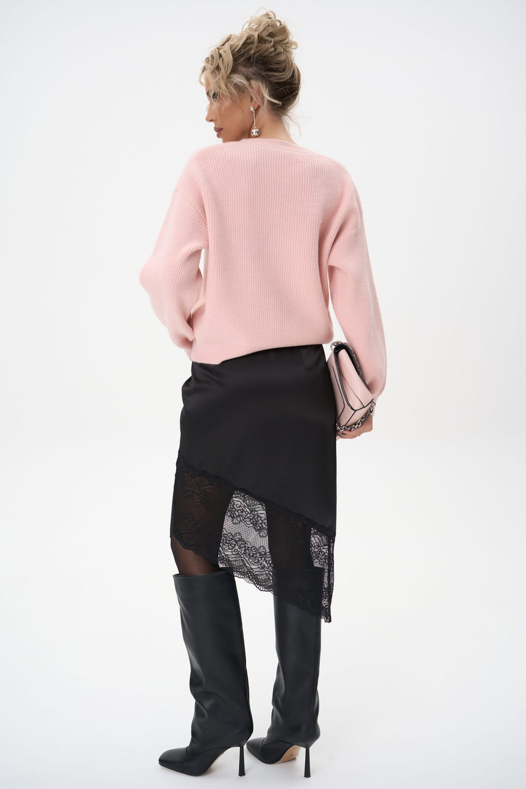 Юбка Алексия (чёрный) - Эльза фото 12